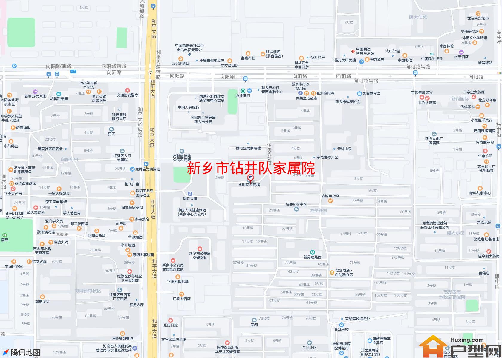 钻井队家属院小区 - 户型网