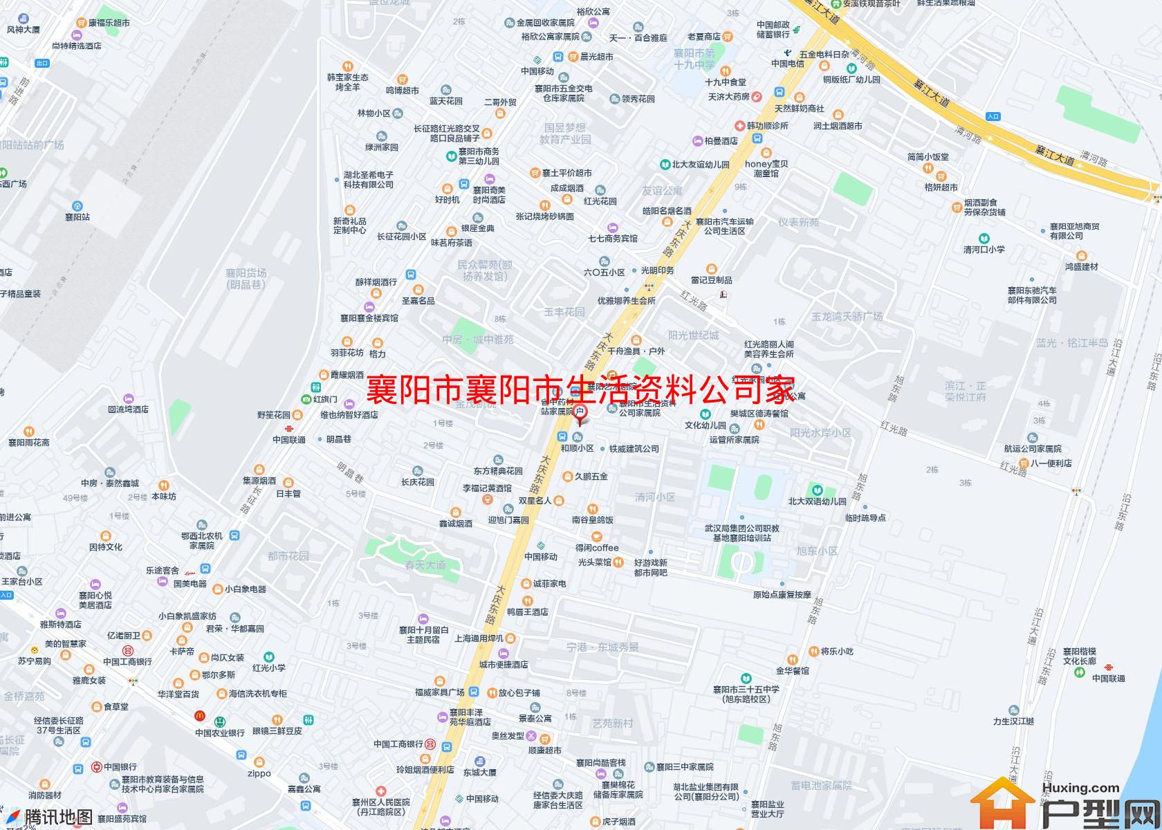 襄阳市生活资料公司家属院小区 - 户型网
