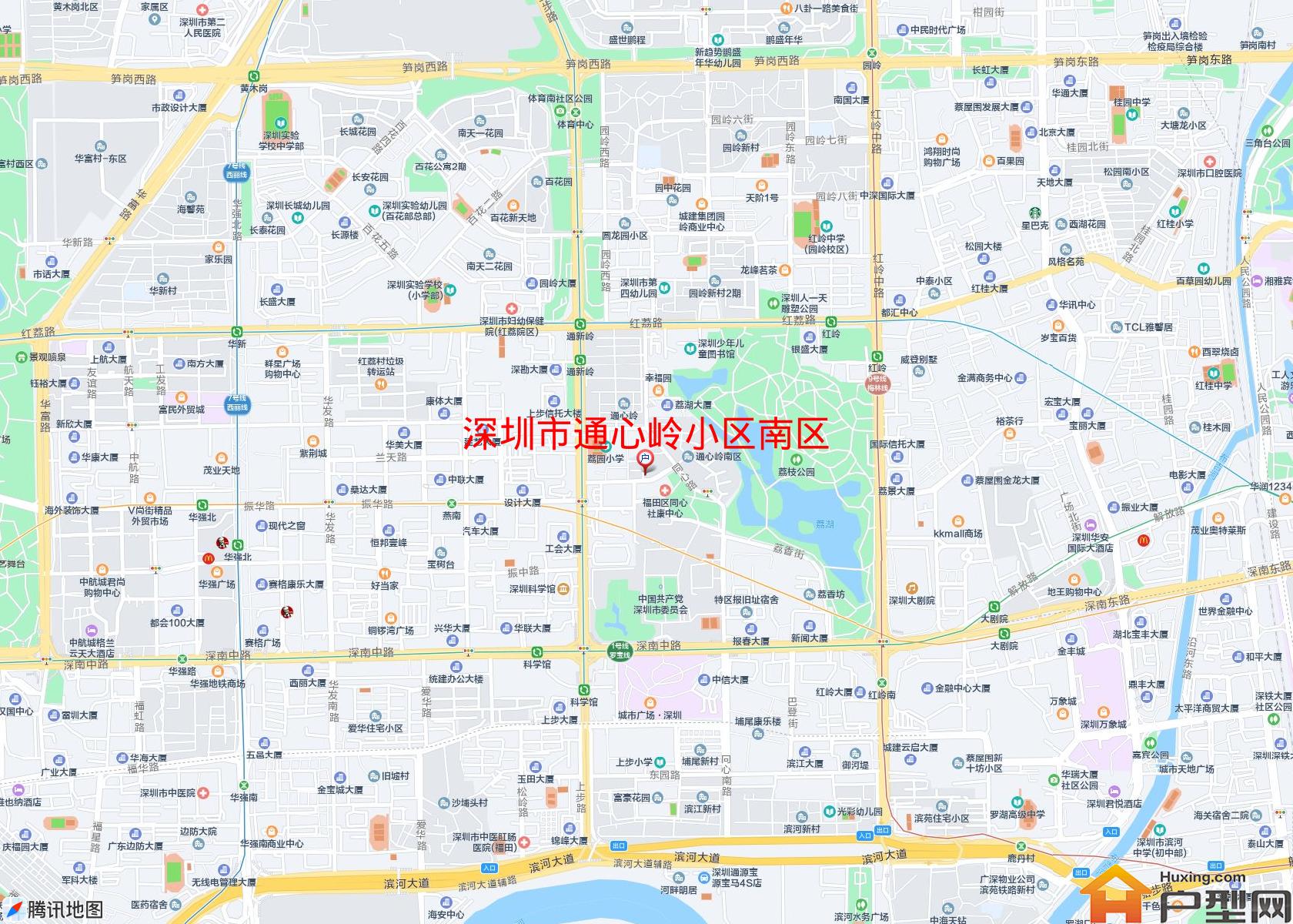 通心岭小区南区小区 - 户型网