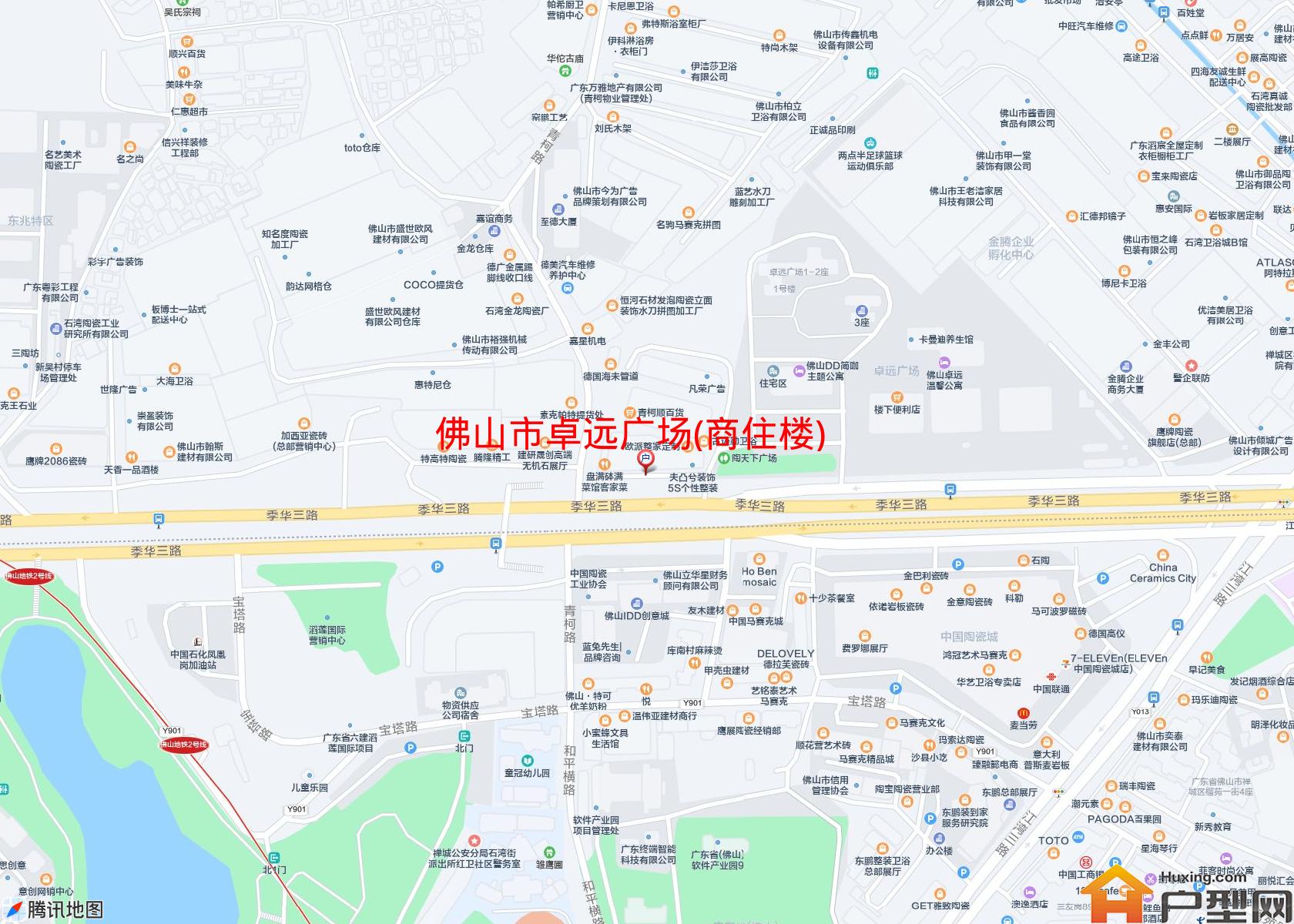 卓远广场(商住楼)小区 - 户型网