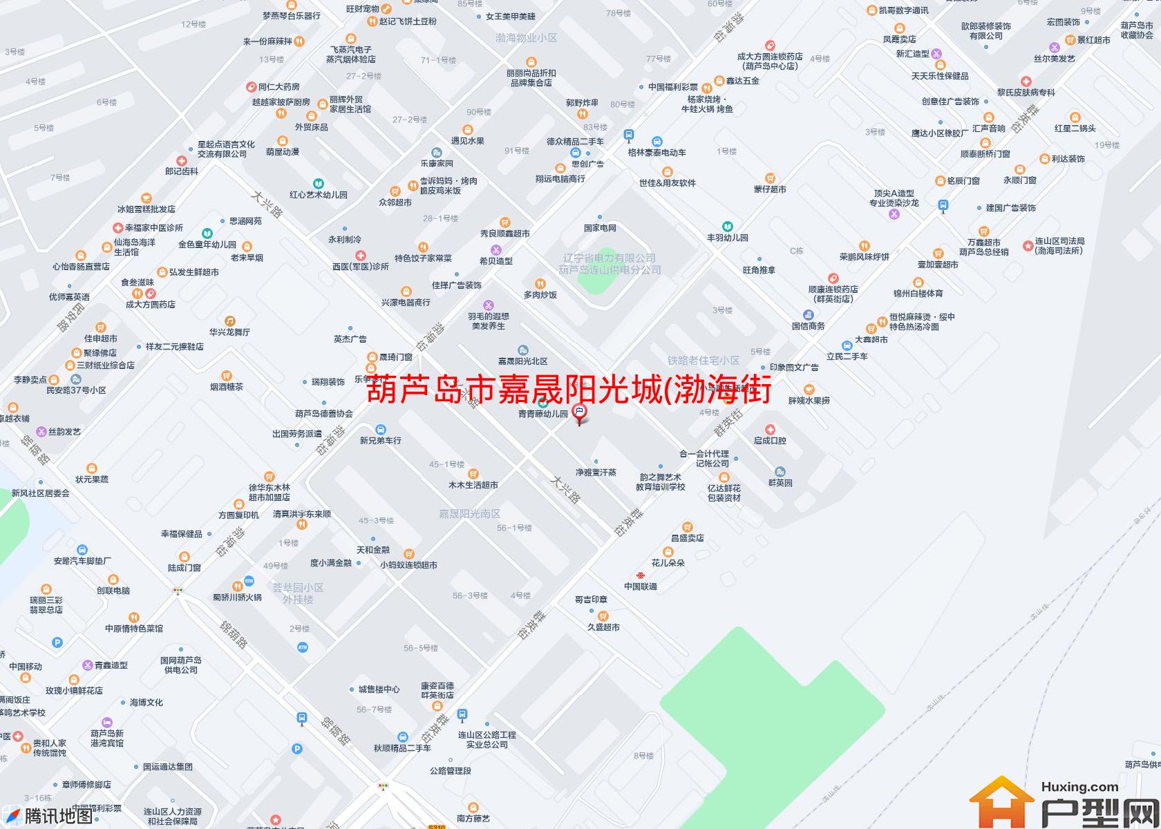 嘉晟阳光城(渤海街道43号)小区 - 户型网