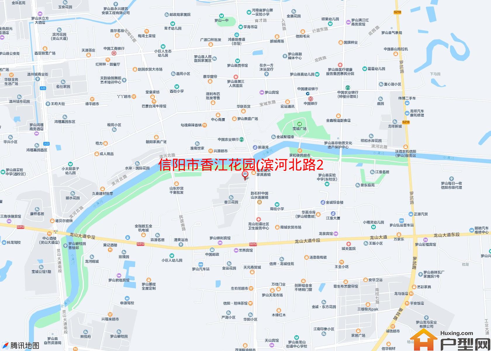 香江花园(滨河北路22号)小区 - 户型网