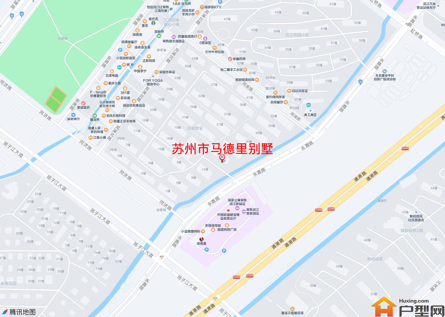 马德里别墅小区 - 户型网