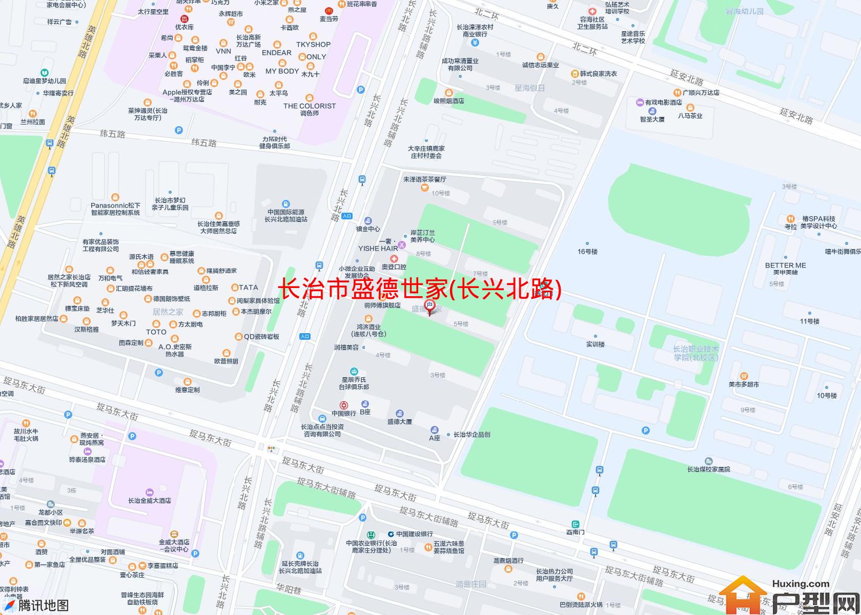 盛德世家(长兴北路)小区 - 户型网