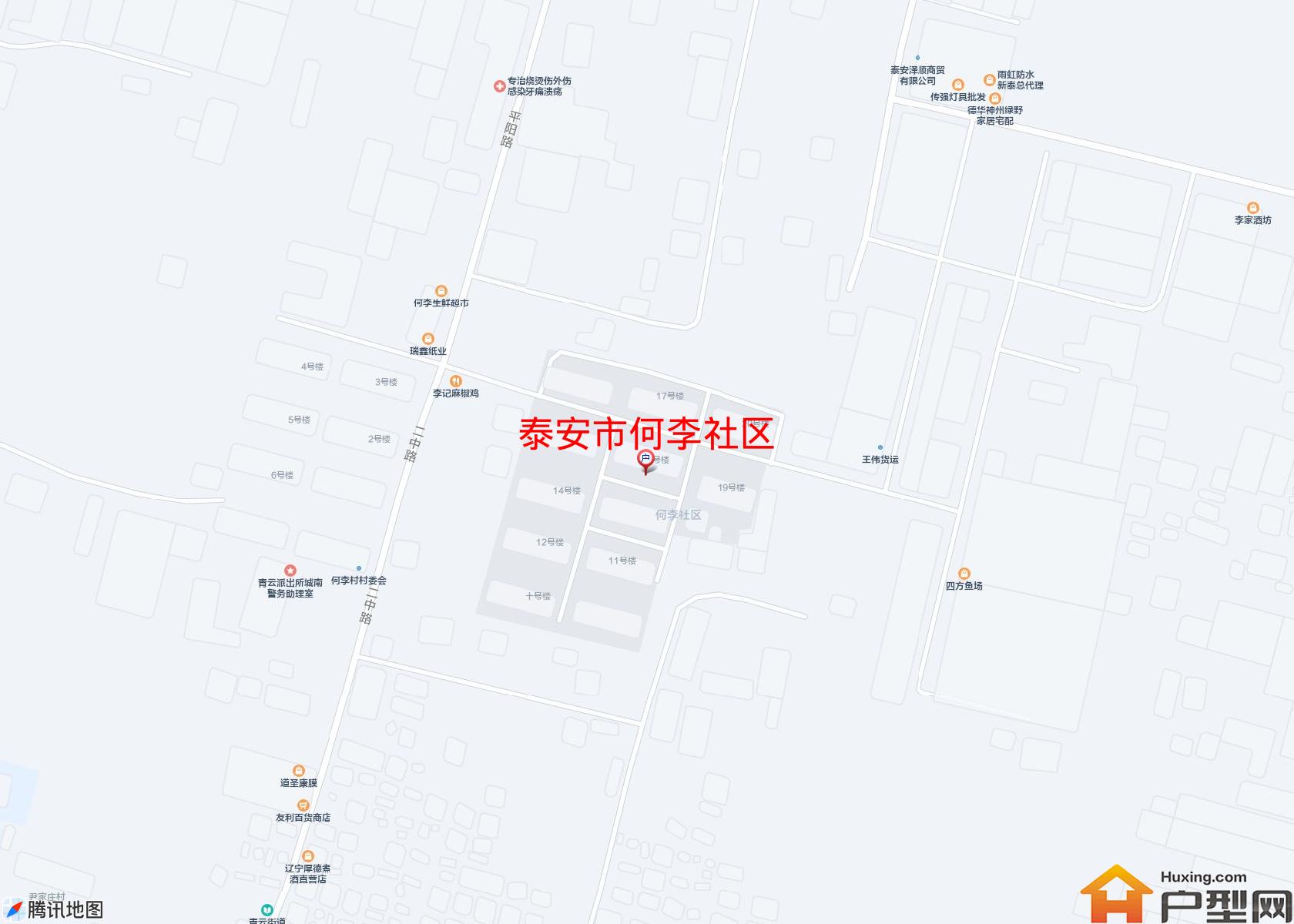 何李社区小区 - 户型网