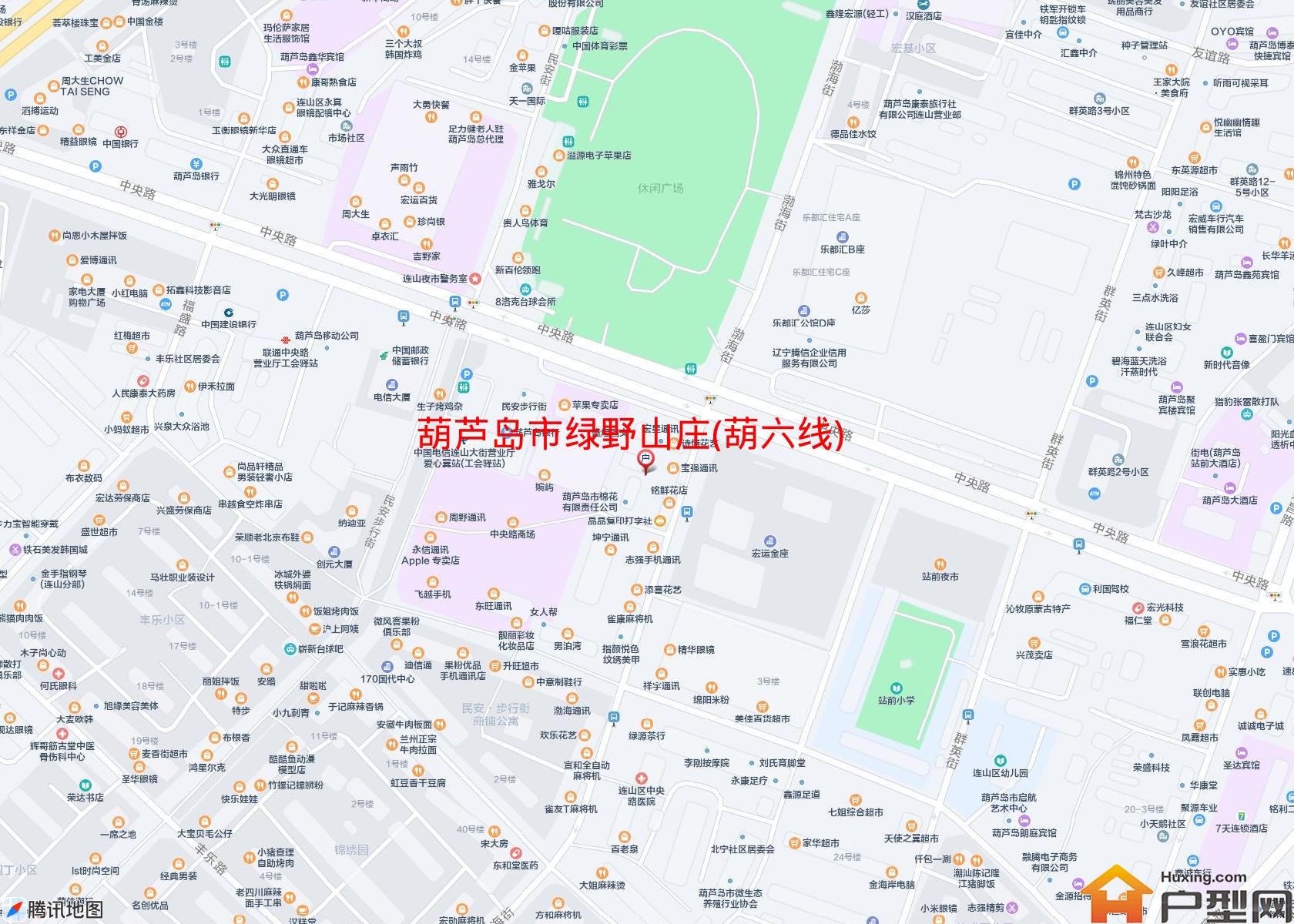 绿野山庄(葫六线)小区 - 户型网