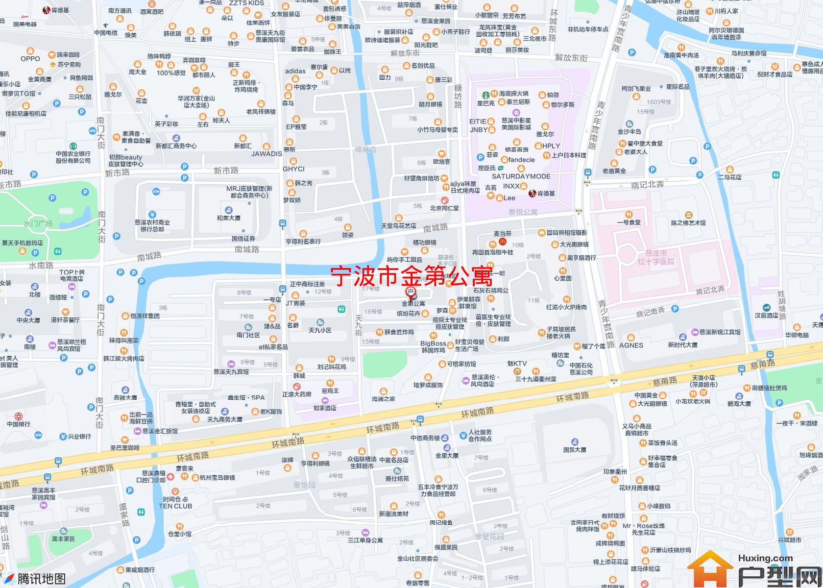 金第公寓小区 - 户型网