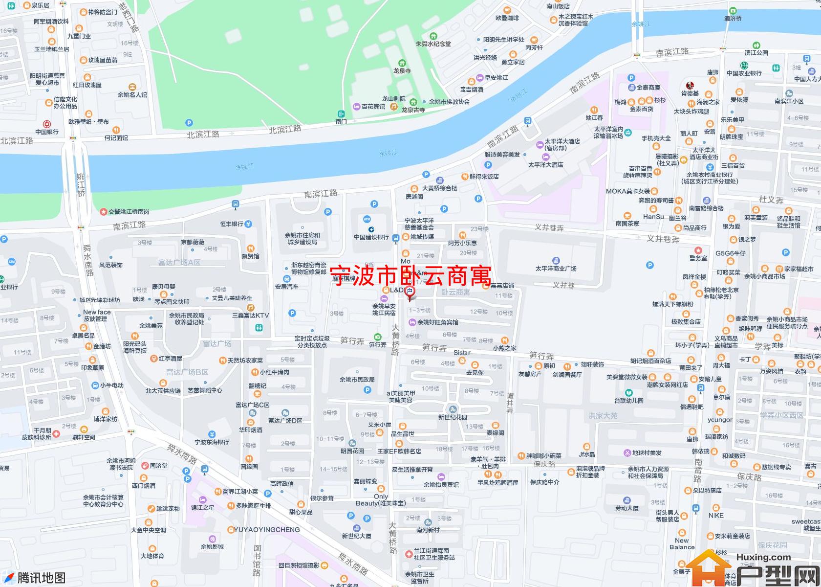卧云商寓小区 - 户型网