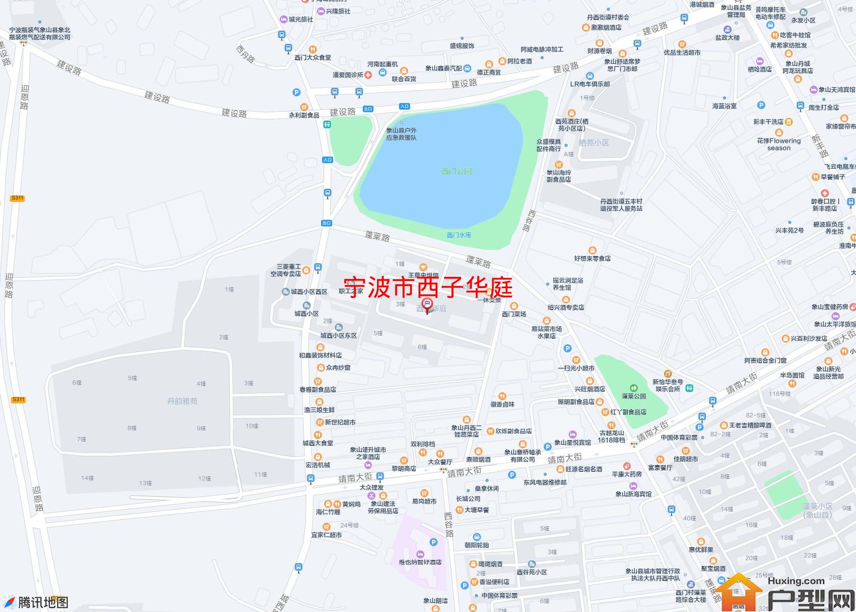 西子华庭小区 - 户型网