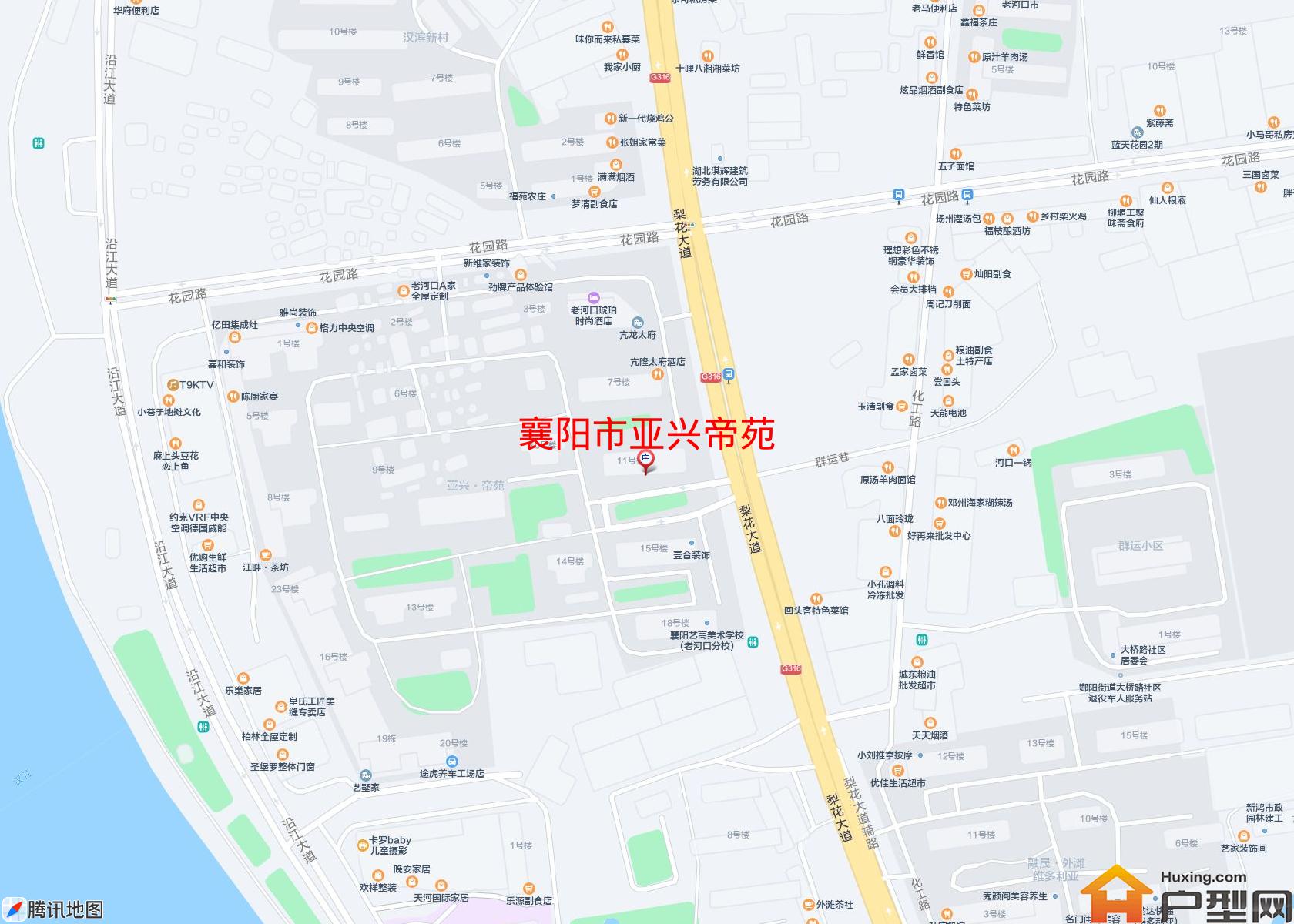 亚兴帝苑小区 - 户型网