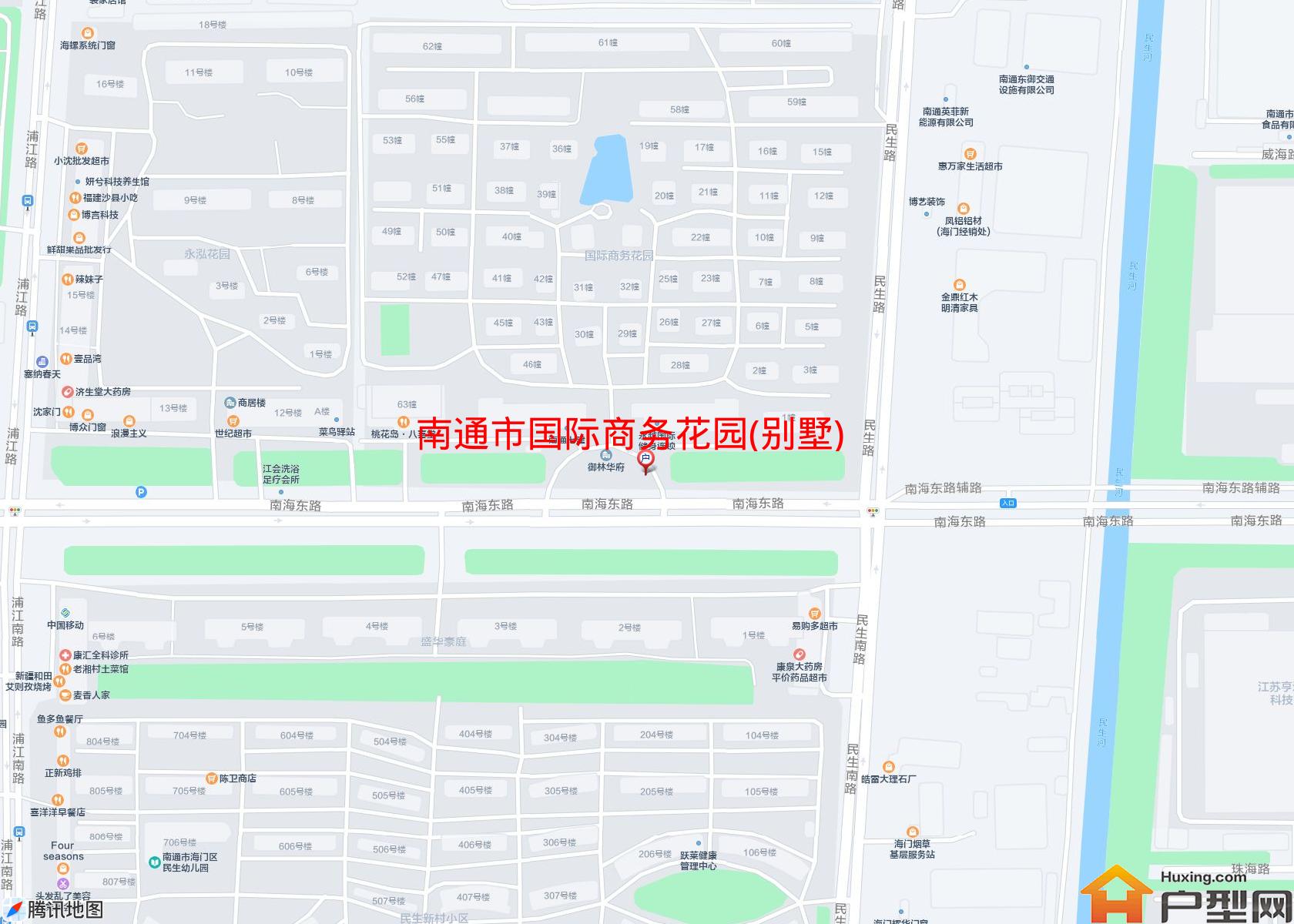国际商务花园(别墅)小区 - 户型网