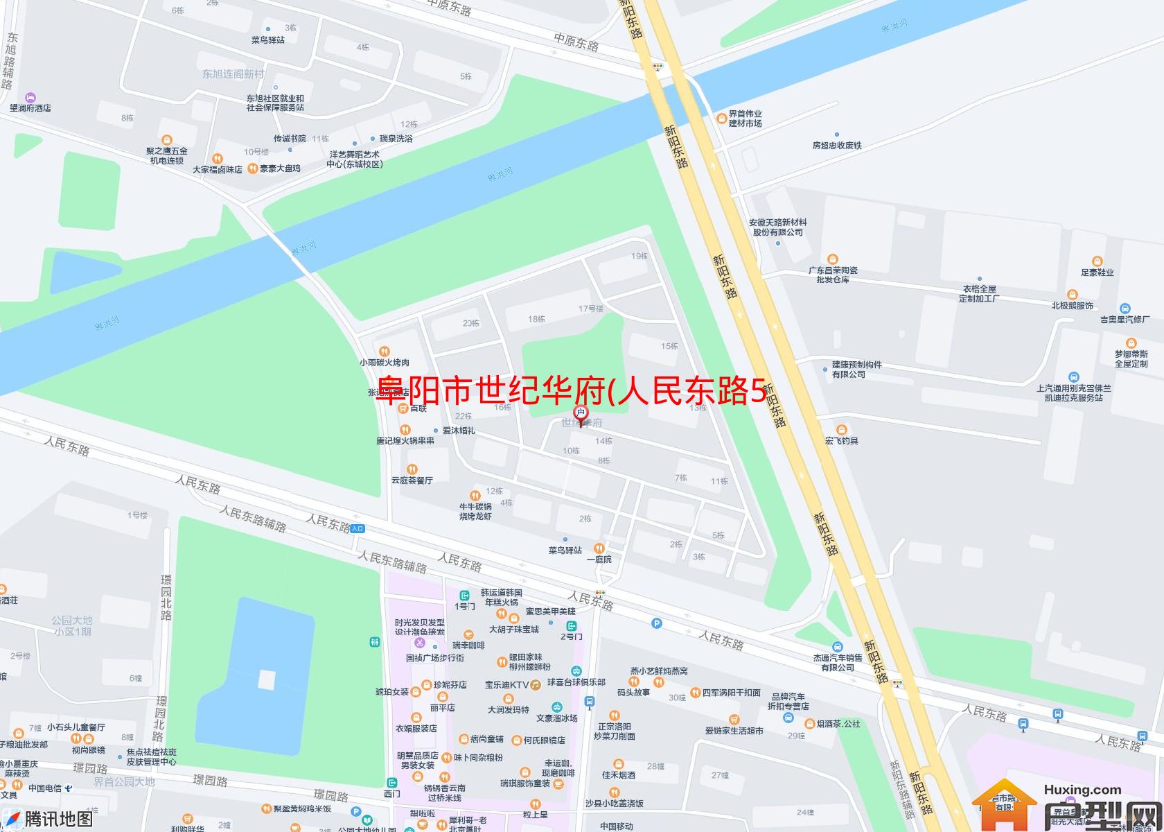 世纪华府(人民东路501号)小区 - 户型网