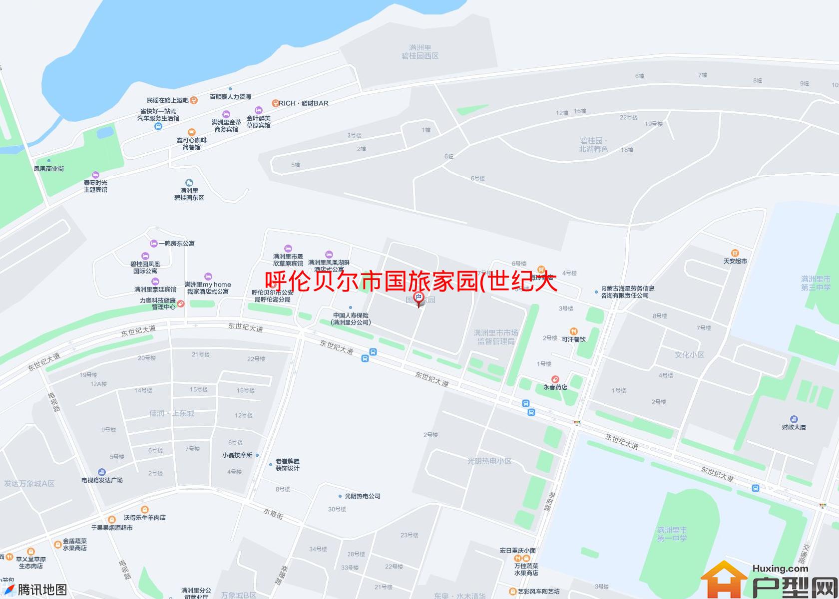 国旅家园(世纪大道)小区 - 户型网