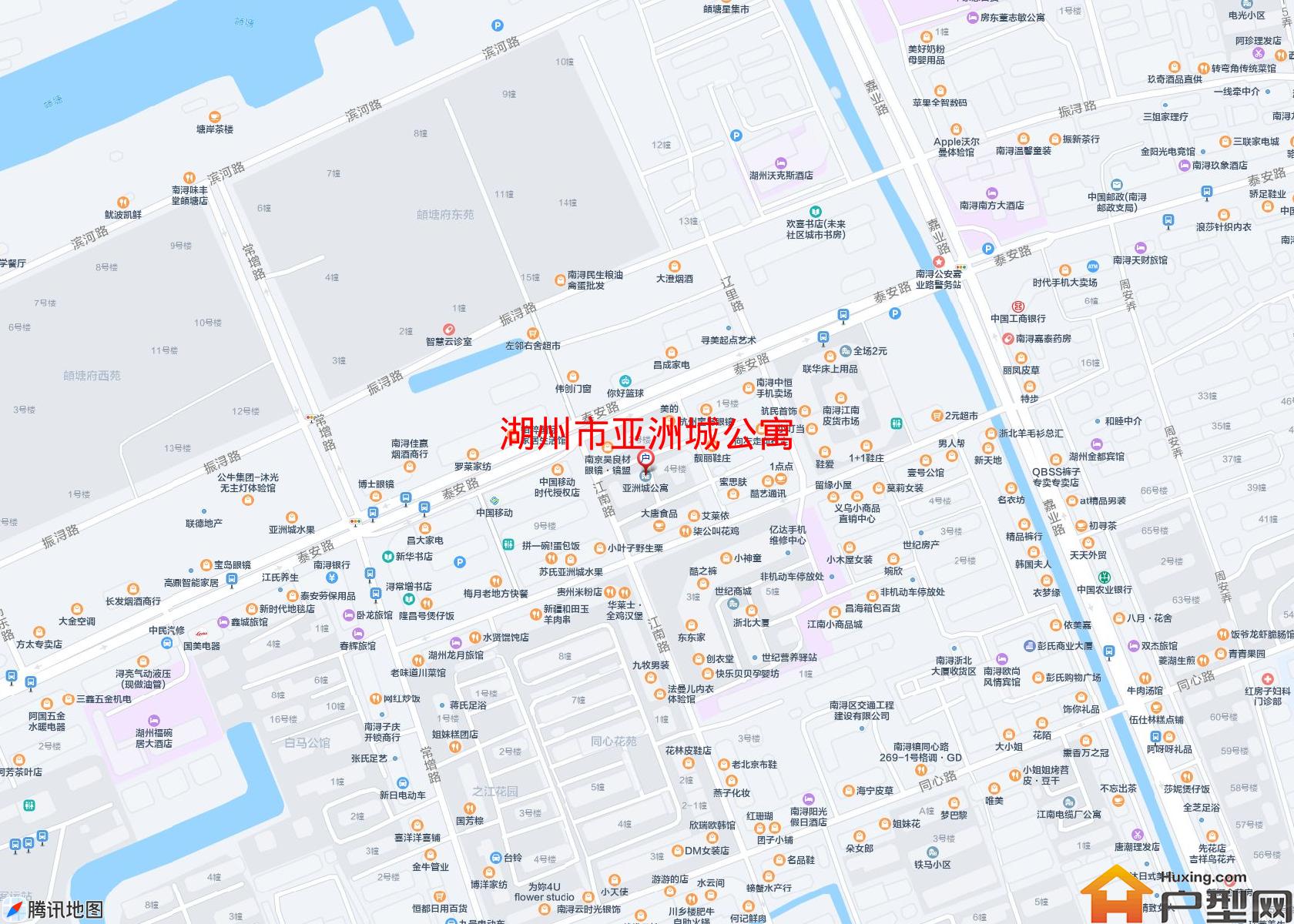 亚洲城公寓小区 - 户型网