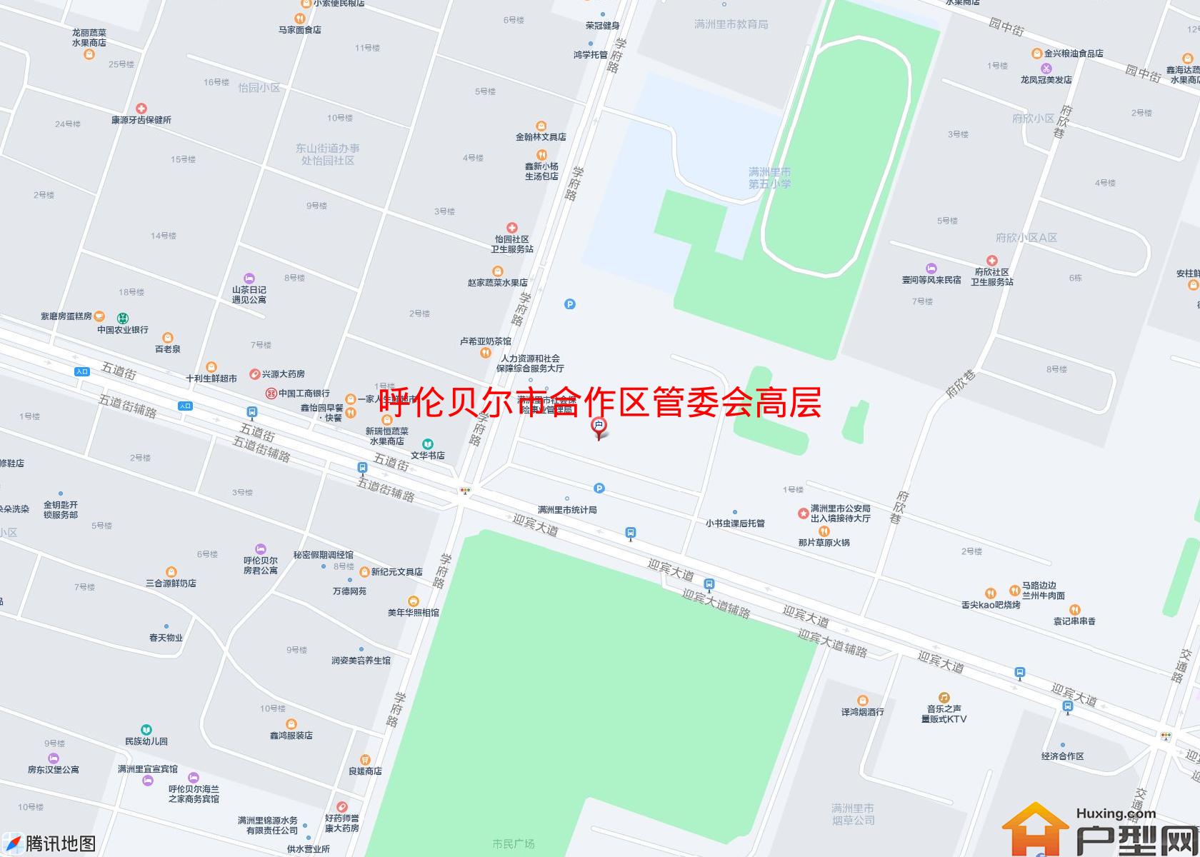 合作区管委会高层(东山街)小区 - 户型网