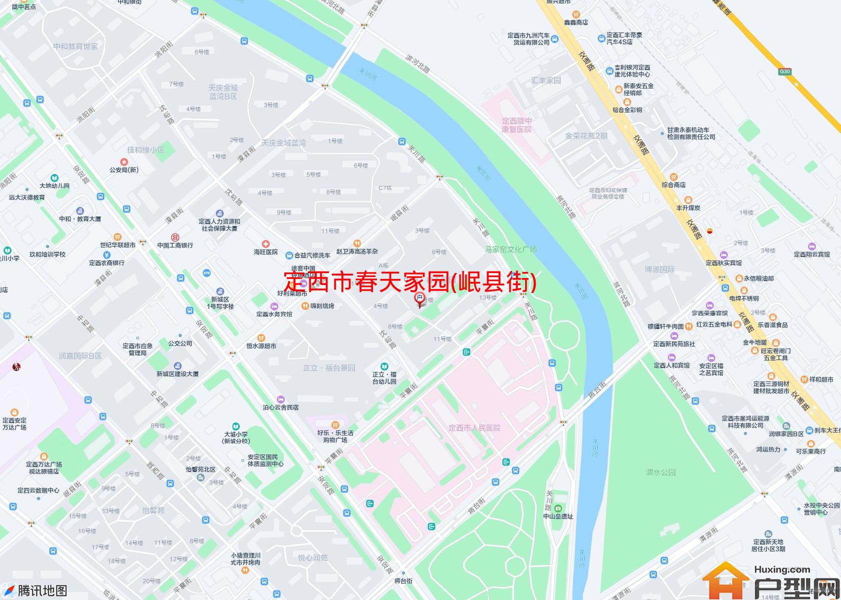 春天家园(岷县街)小区 - 户型网