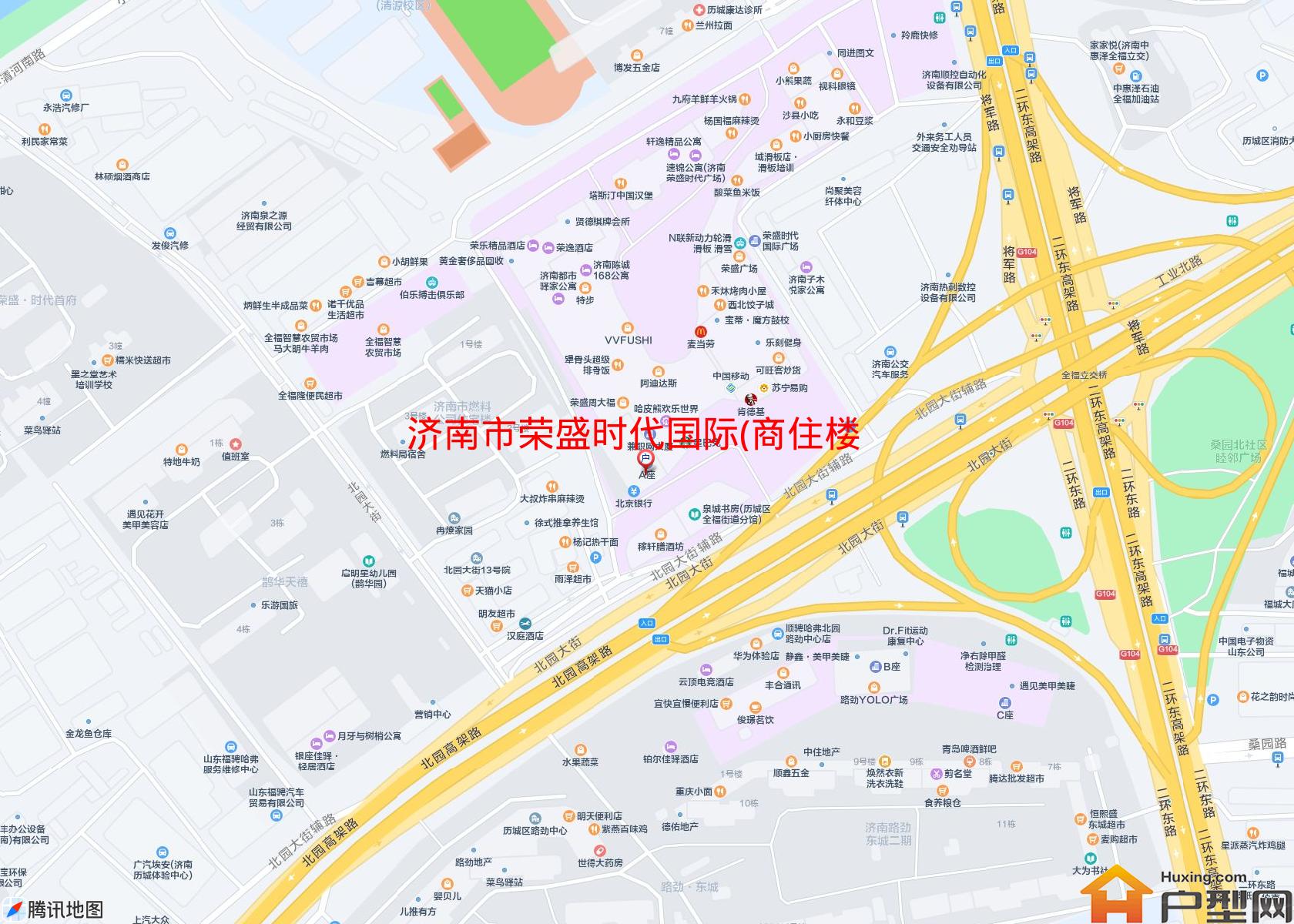 荣盛时代国际(商住楼)小区 - 户型网