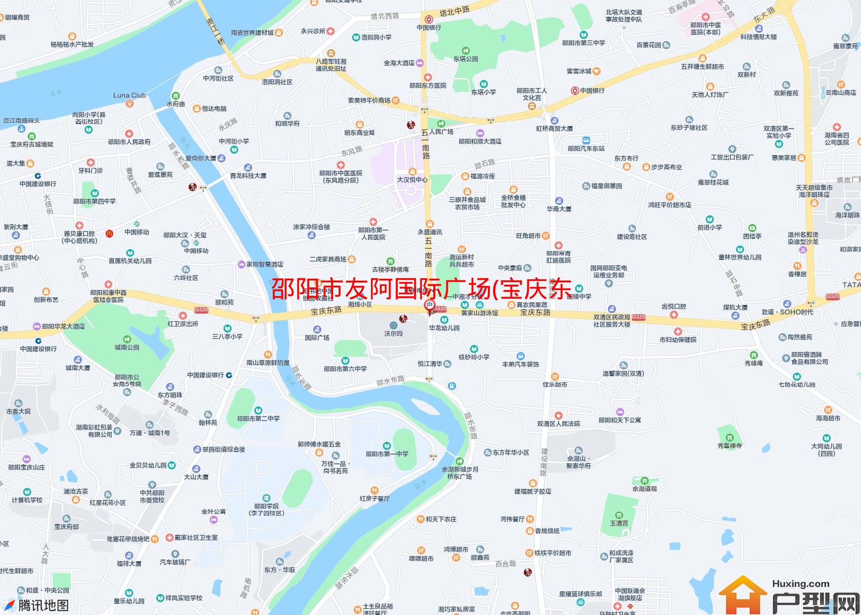 友阿国际广场(宝庆东路)小区 - 户型网