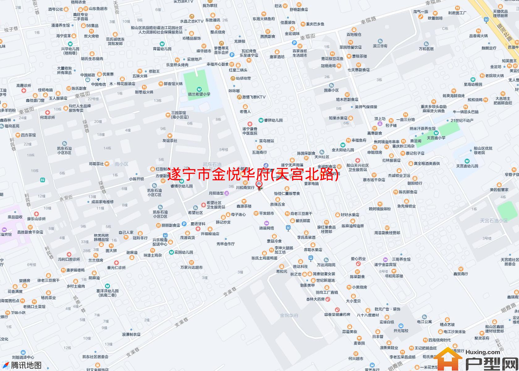 金悦华府(天宫北路)小区 - 户型网