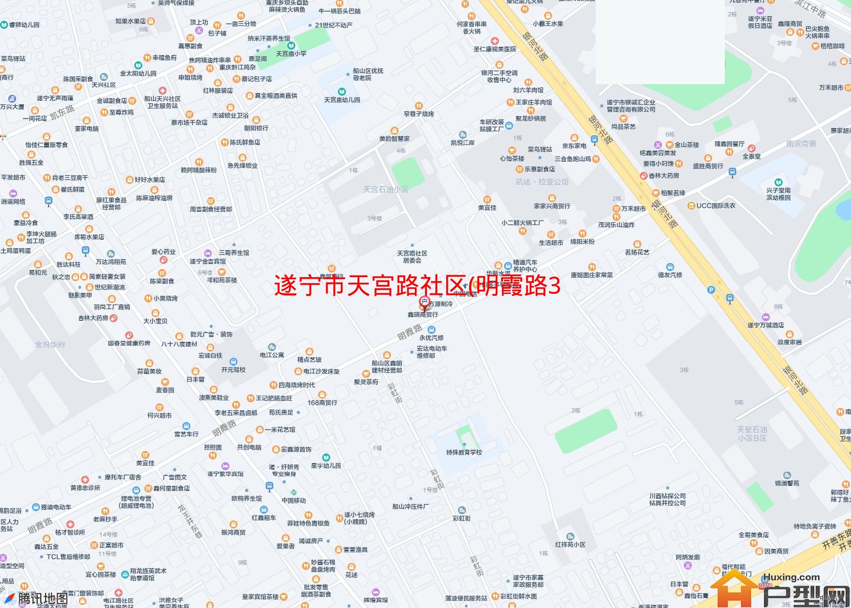 天宫路社区(明霞路397号)小区 - 户型网
