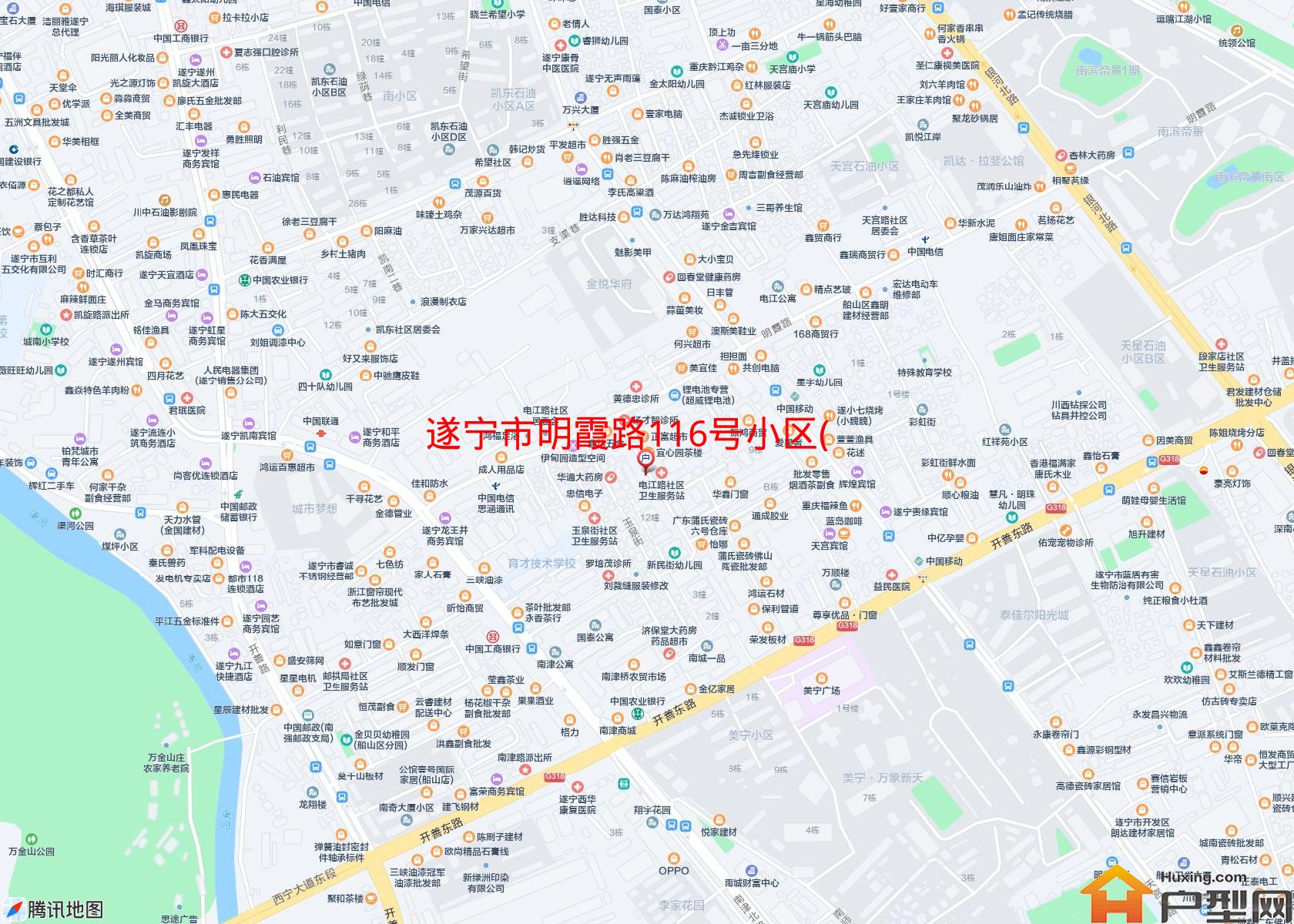 明霞路116号小区(明霞路116号)小区 - 户型网