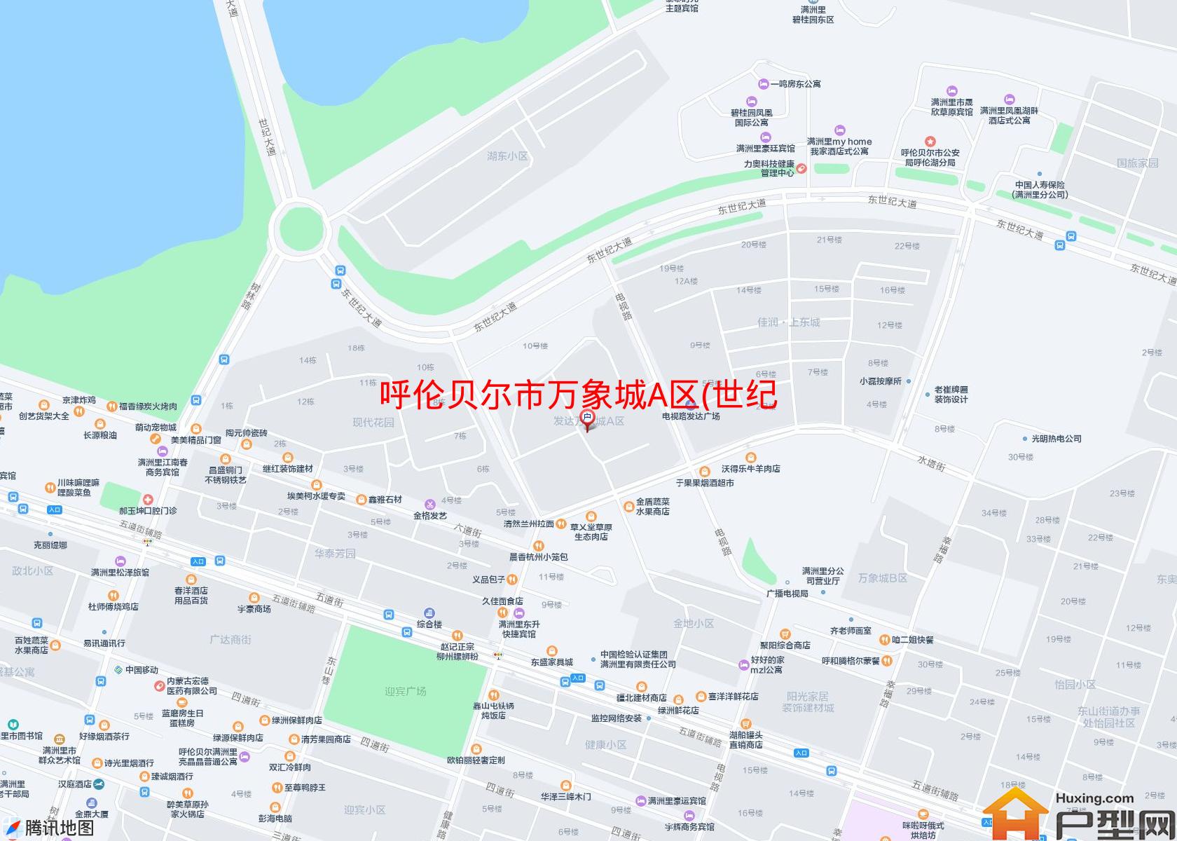 万象城A区(世纪大道)小区 - 户型网