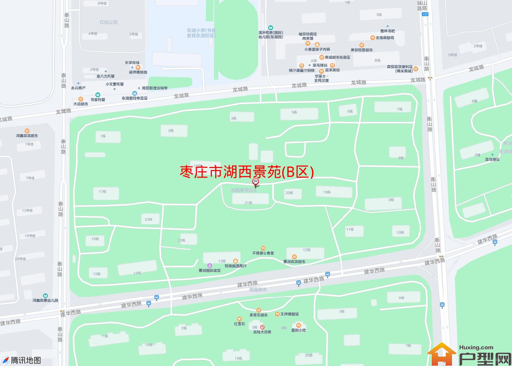 湖西景苑(B区)小区 - 户型网