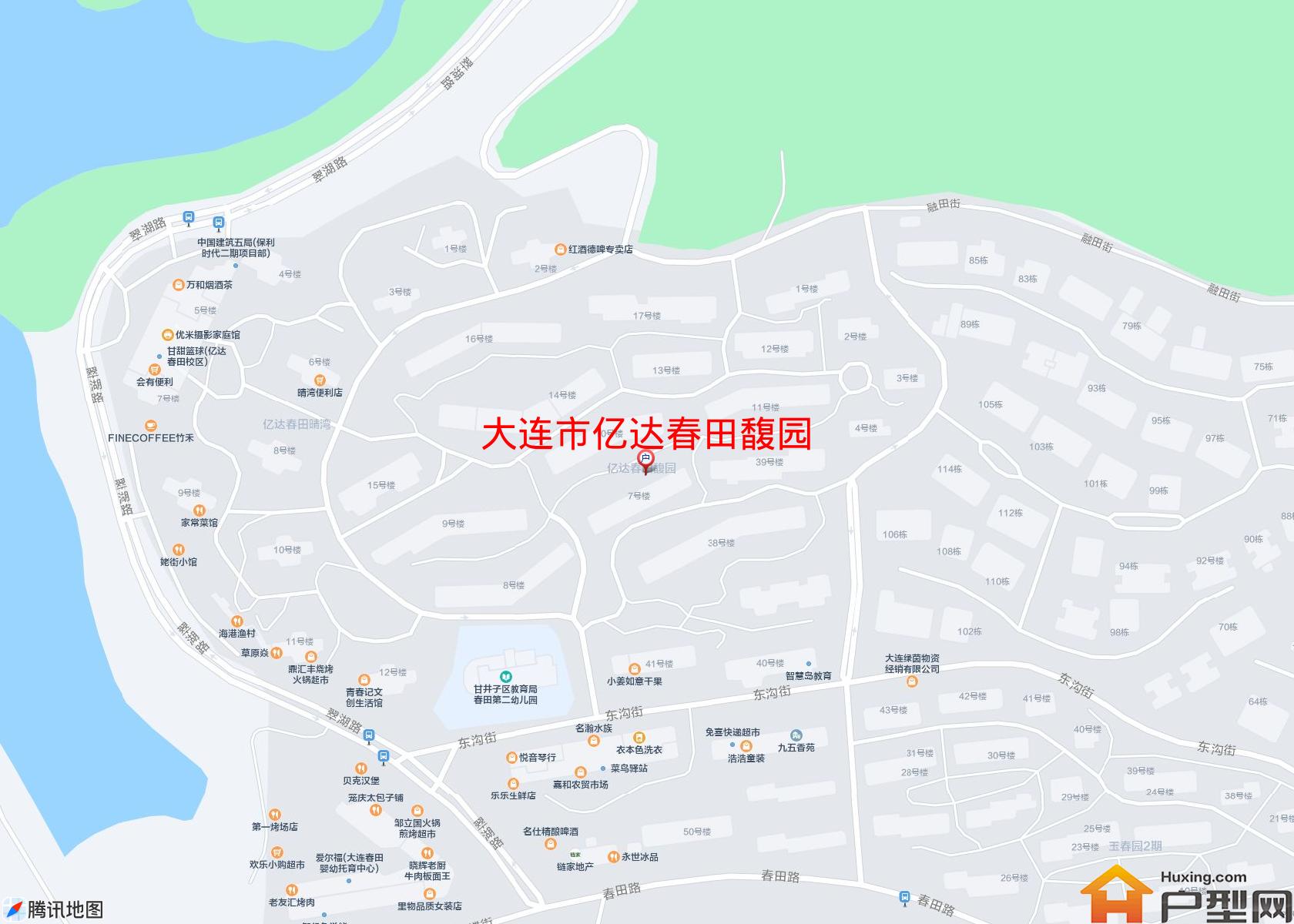 亿达春田馥园小区 - 户型网