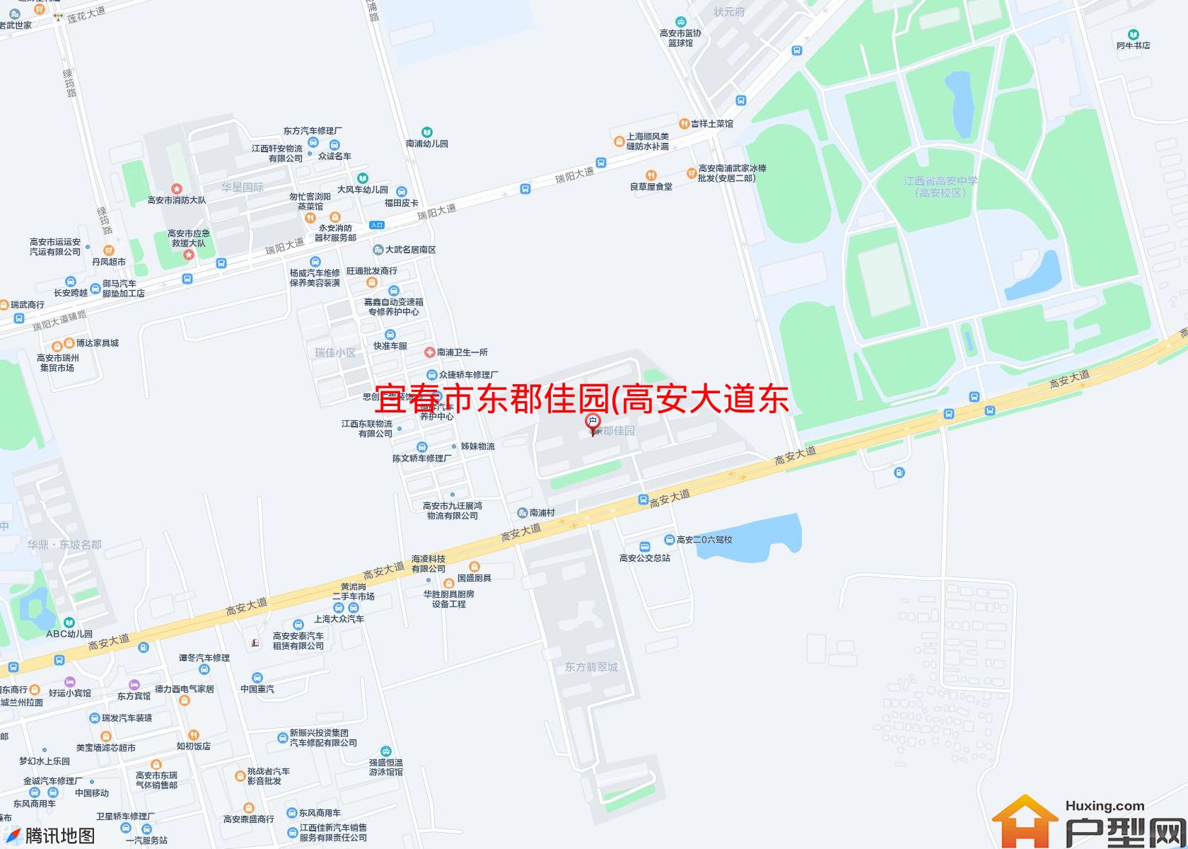 东郡佳园(高安大道东路)小区 - 户型网