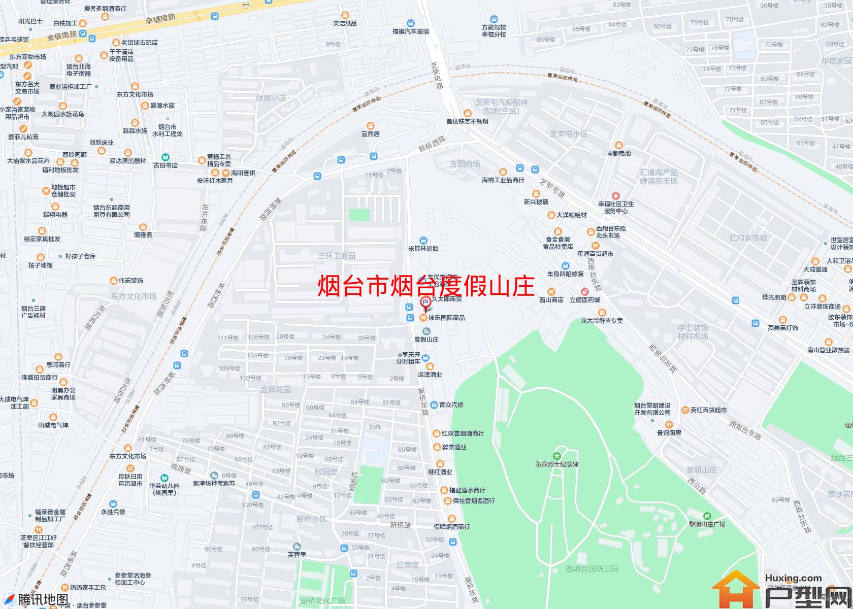 烟台度假山庄小区 - 户型网