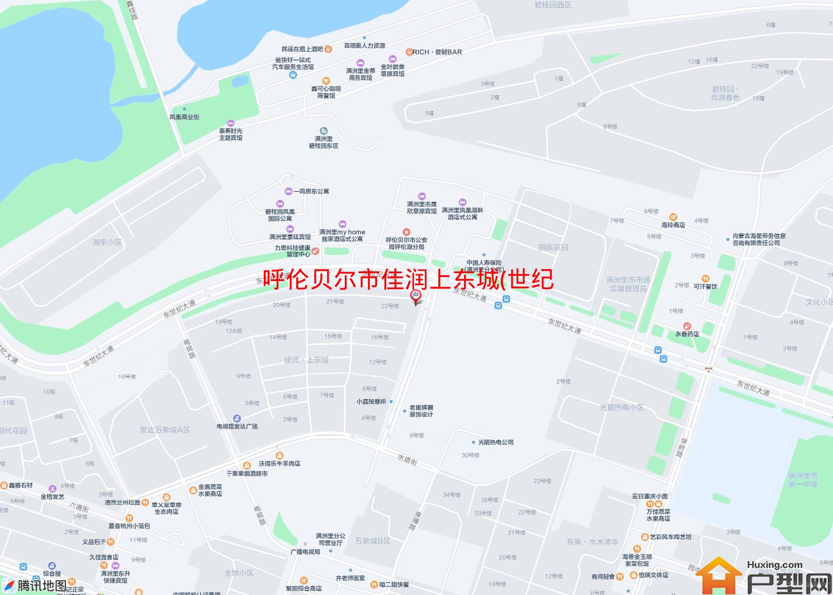 佳润上东城(世纪大道)小区 - 户型网