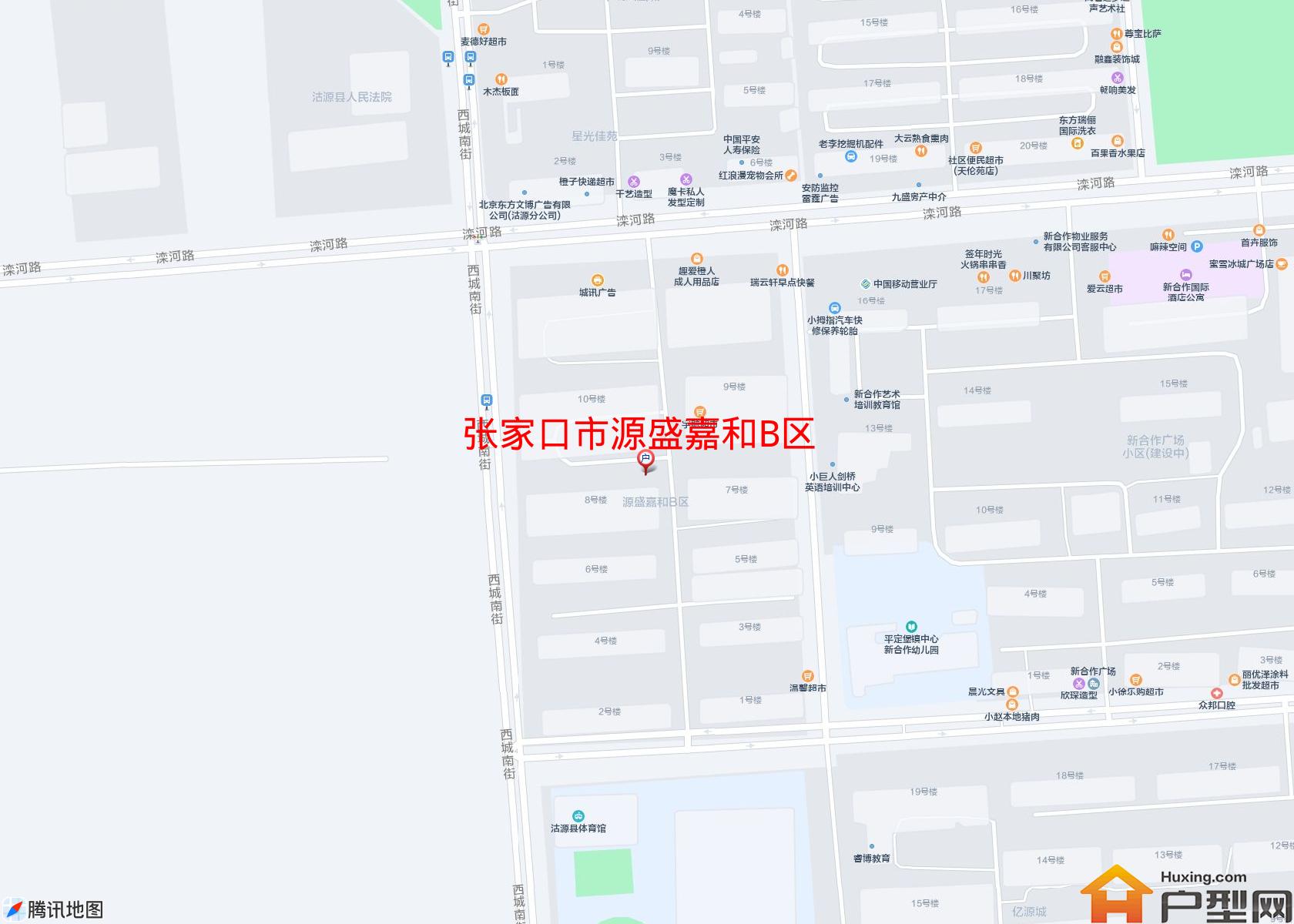 源盛嘉和B区小区 - 户型网
