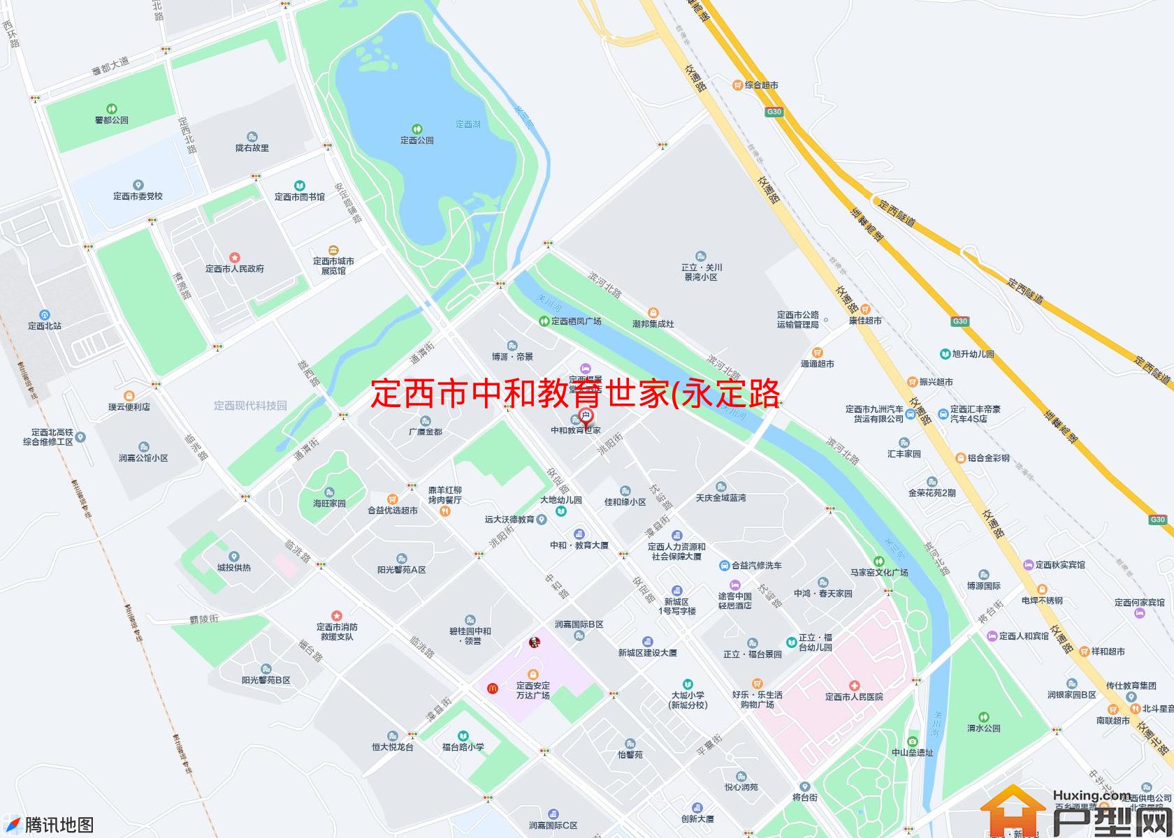 中和教育世家(永定路)小区 - 户型网