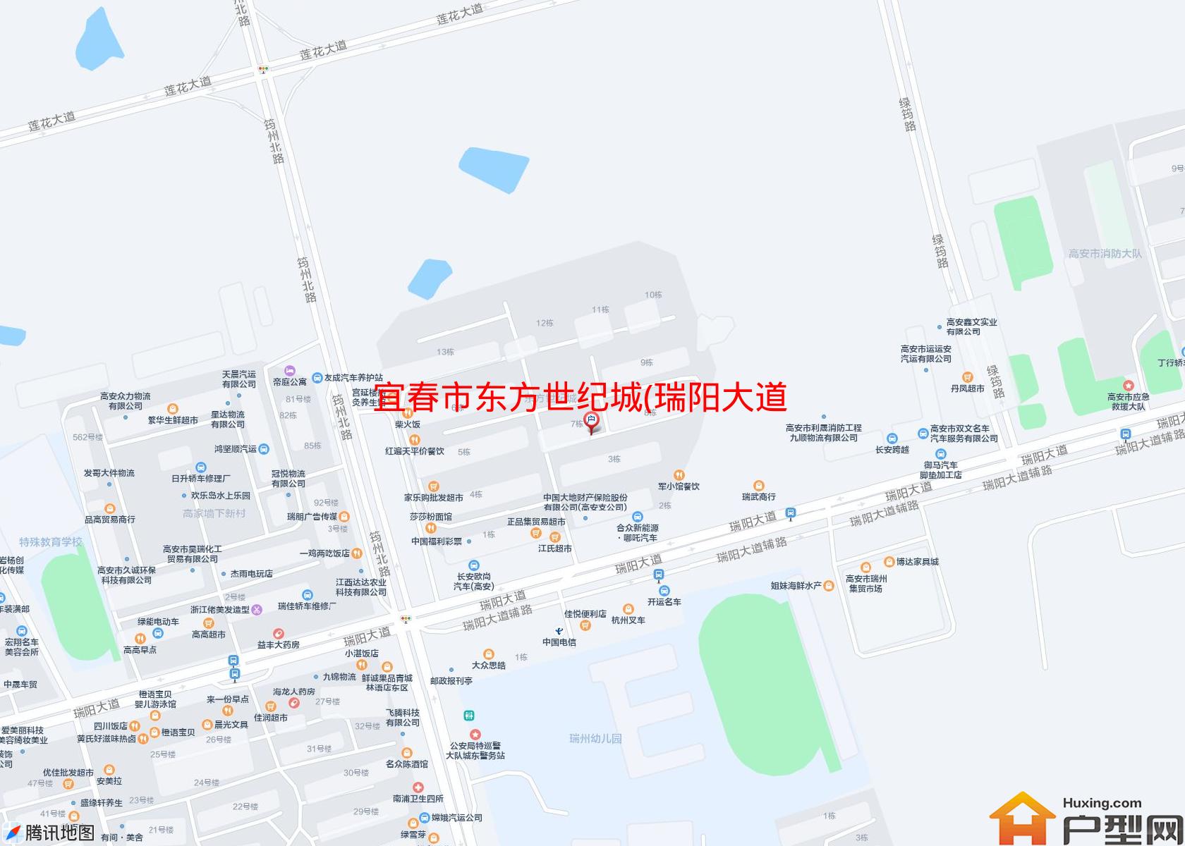 东方世纪城(瑞阳大道542号)小区 - 户型网