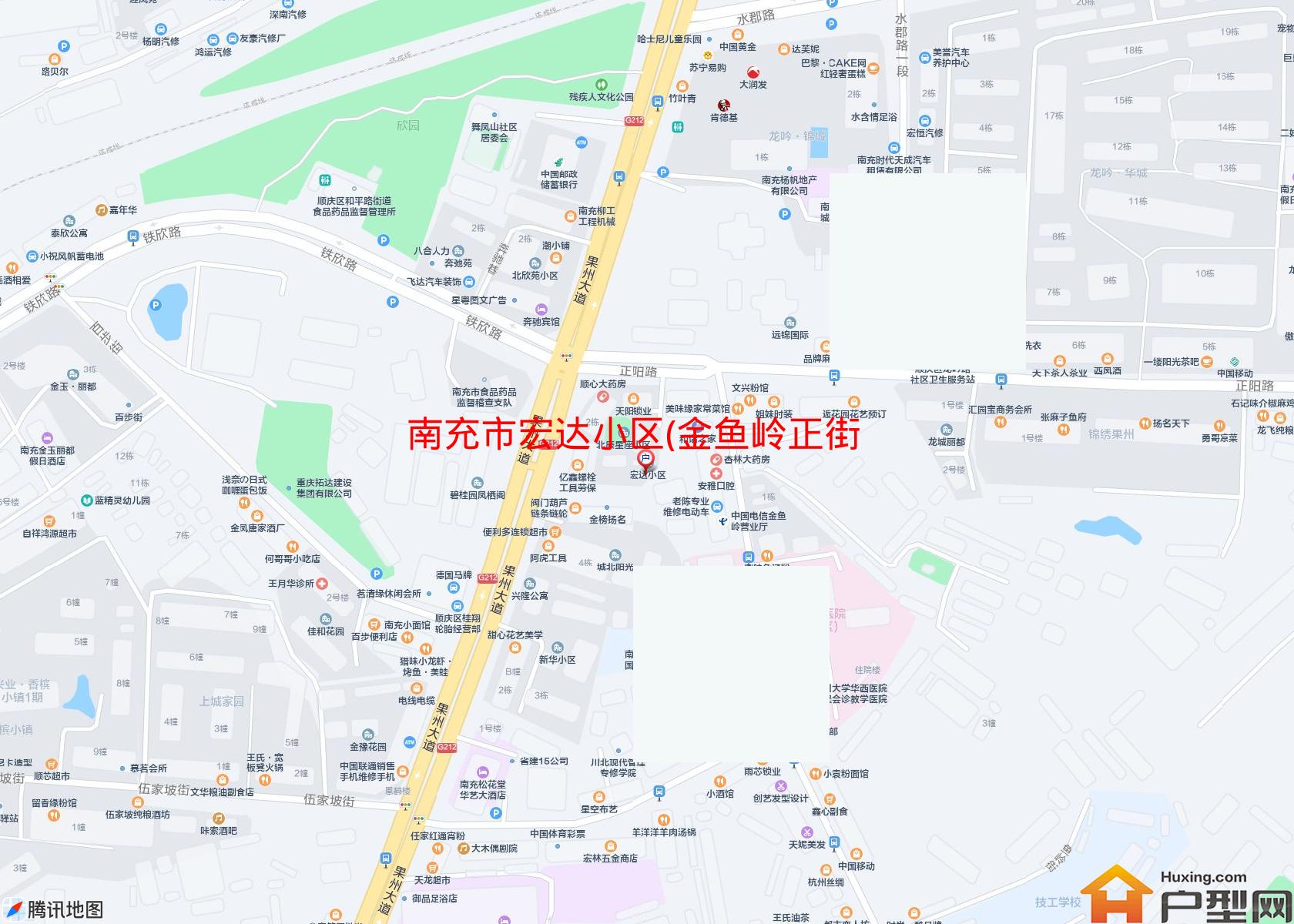 宏达小区(金鱼岭正街281号)小区 - 户型网