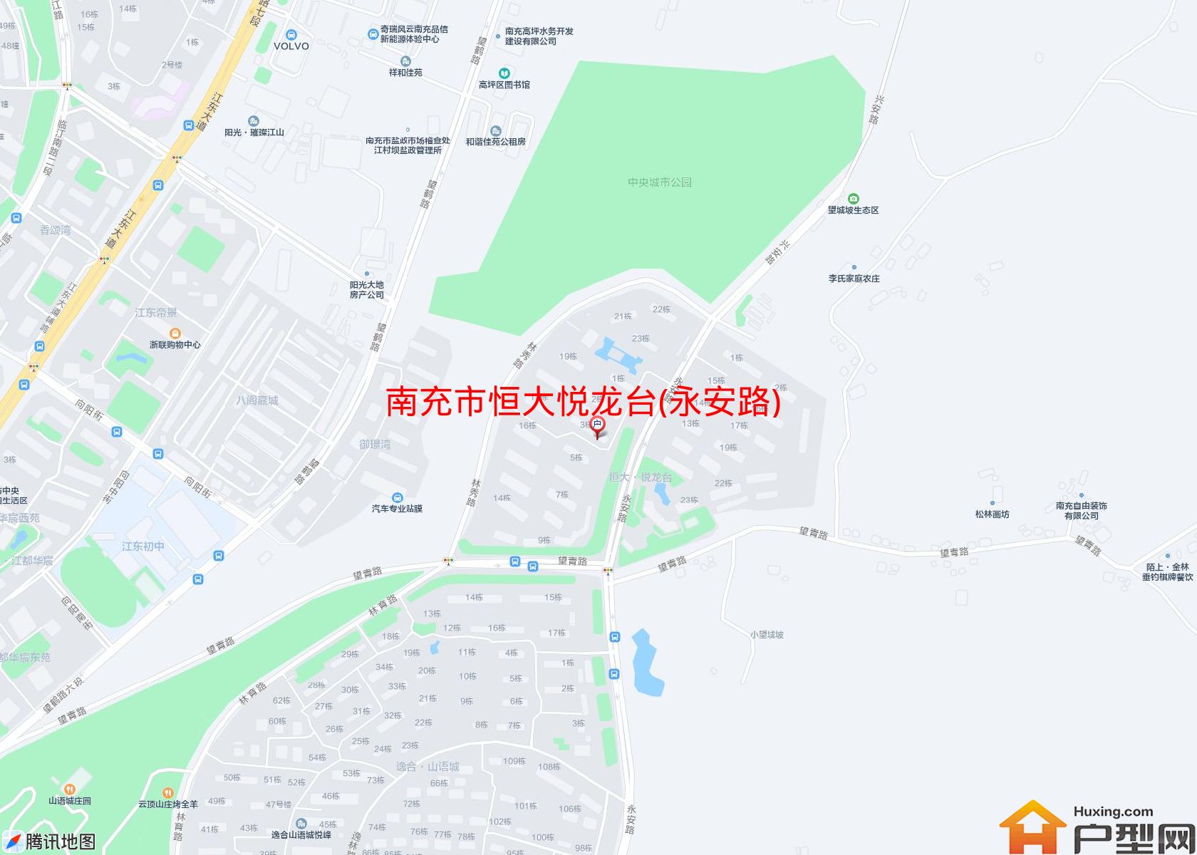 恒大悦龙台(永安路)小区 - 户型网