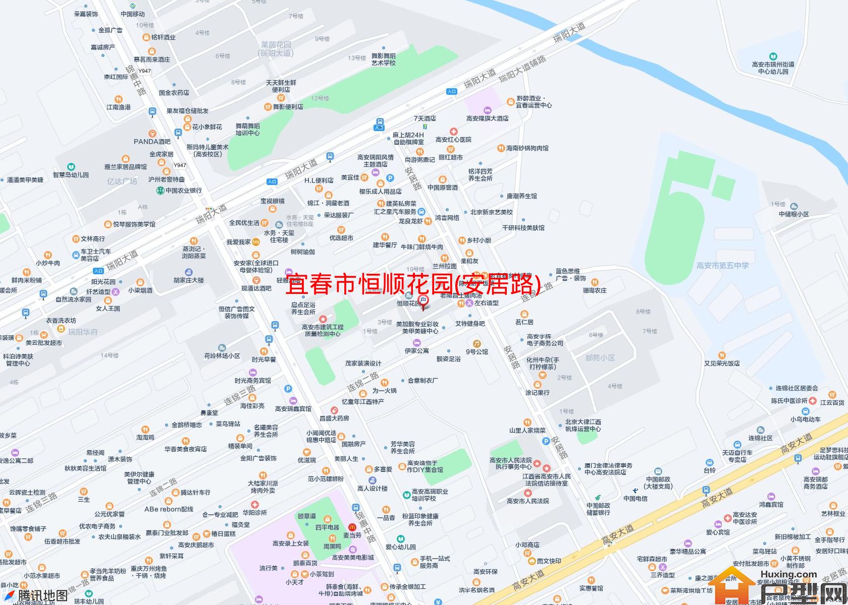 恒顺花园(安居路)小区 - 户型网