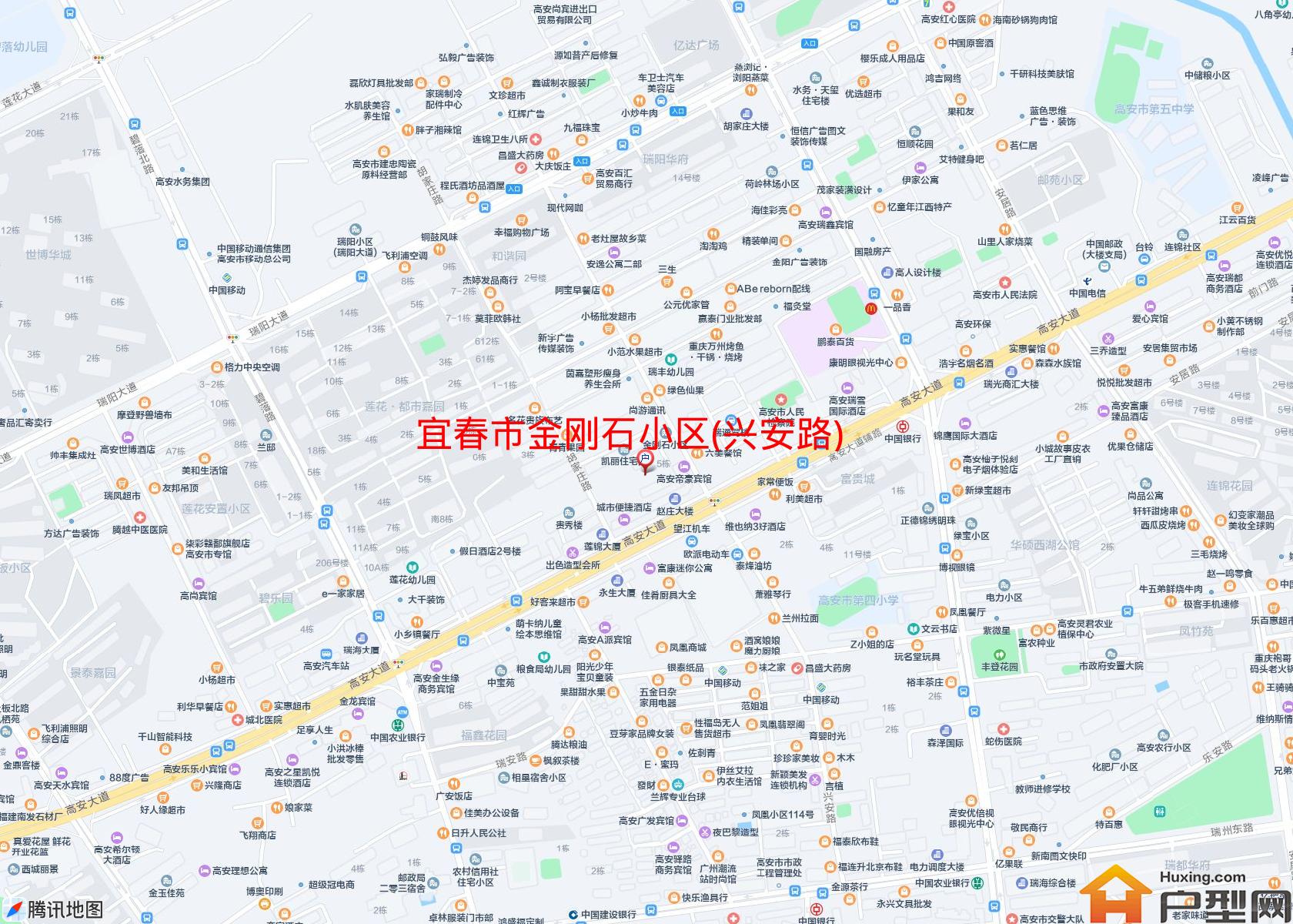 金刚石小区(兴安路)小区 - 户型网