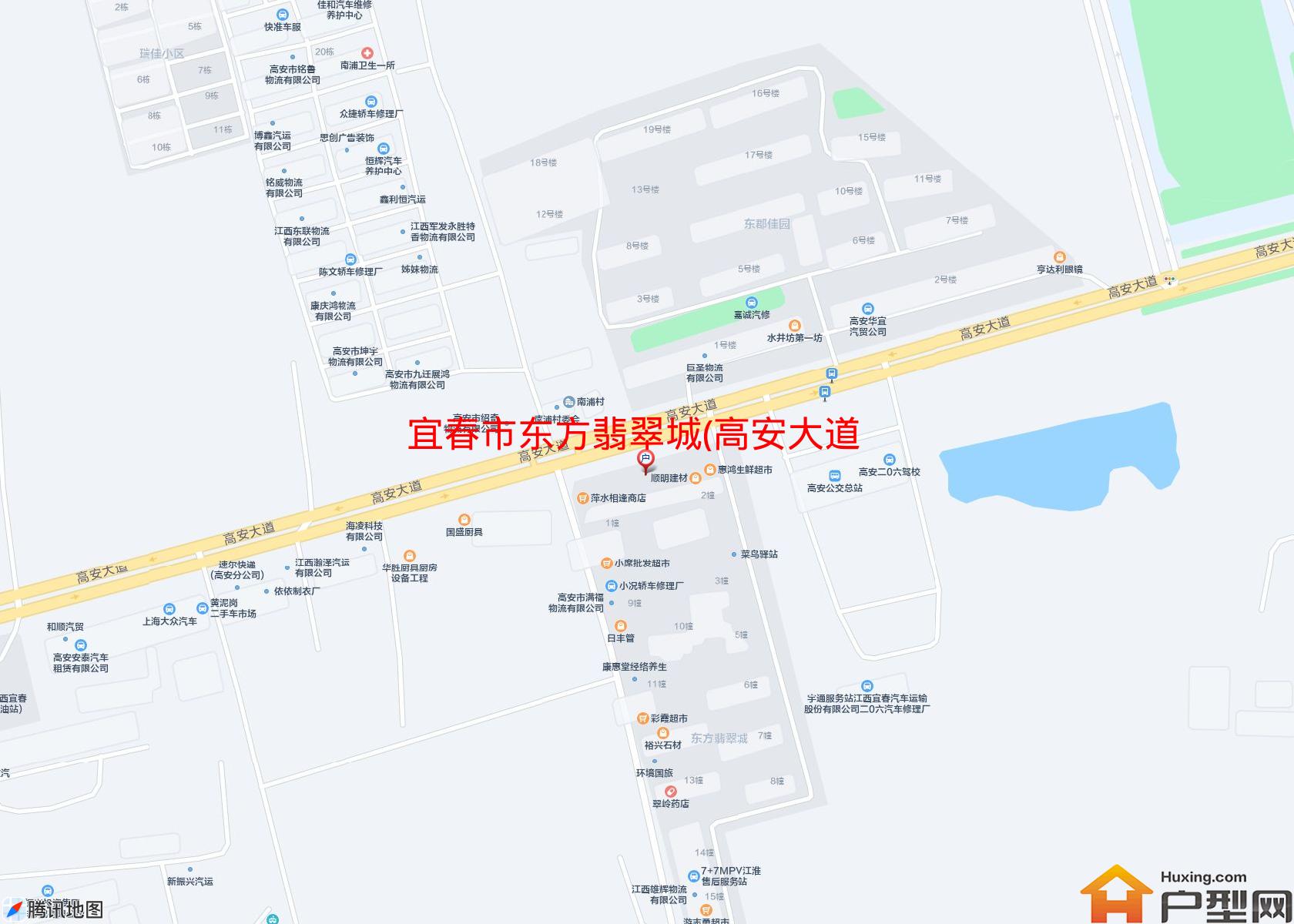 东方翡翠城(高安大道)小区 - 户型网