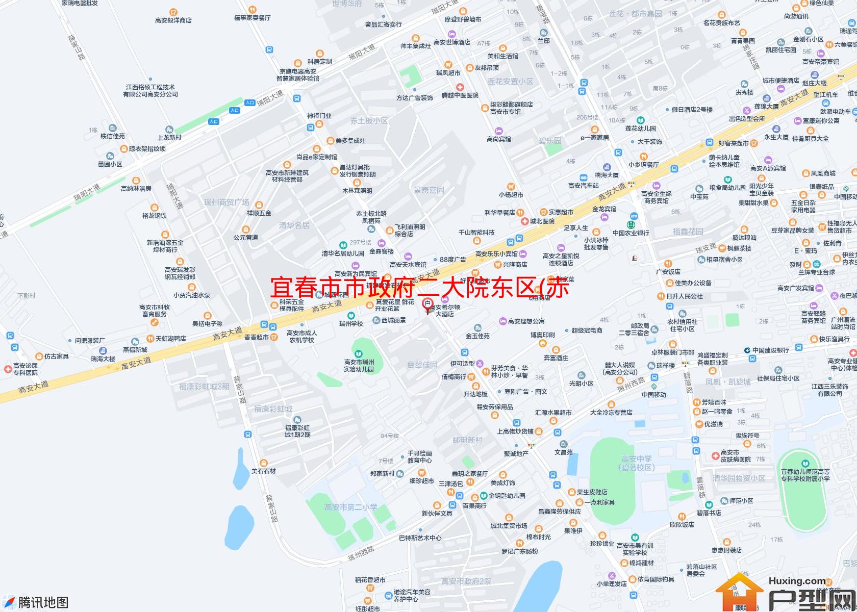 市政府二大院东区(赤土板路)小区 - 户型网