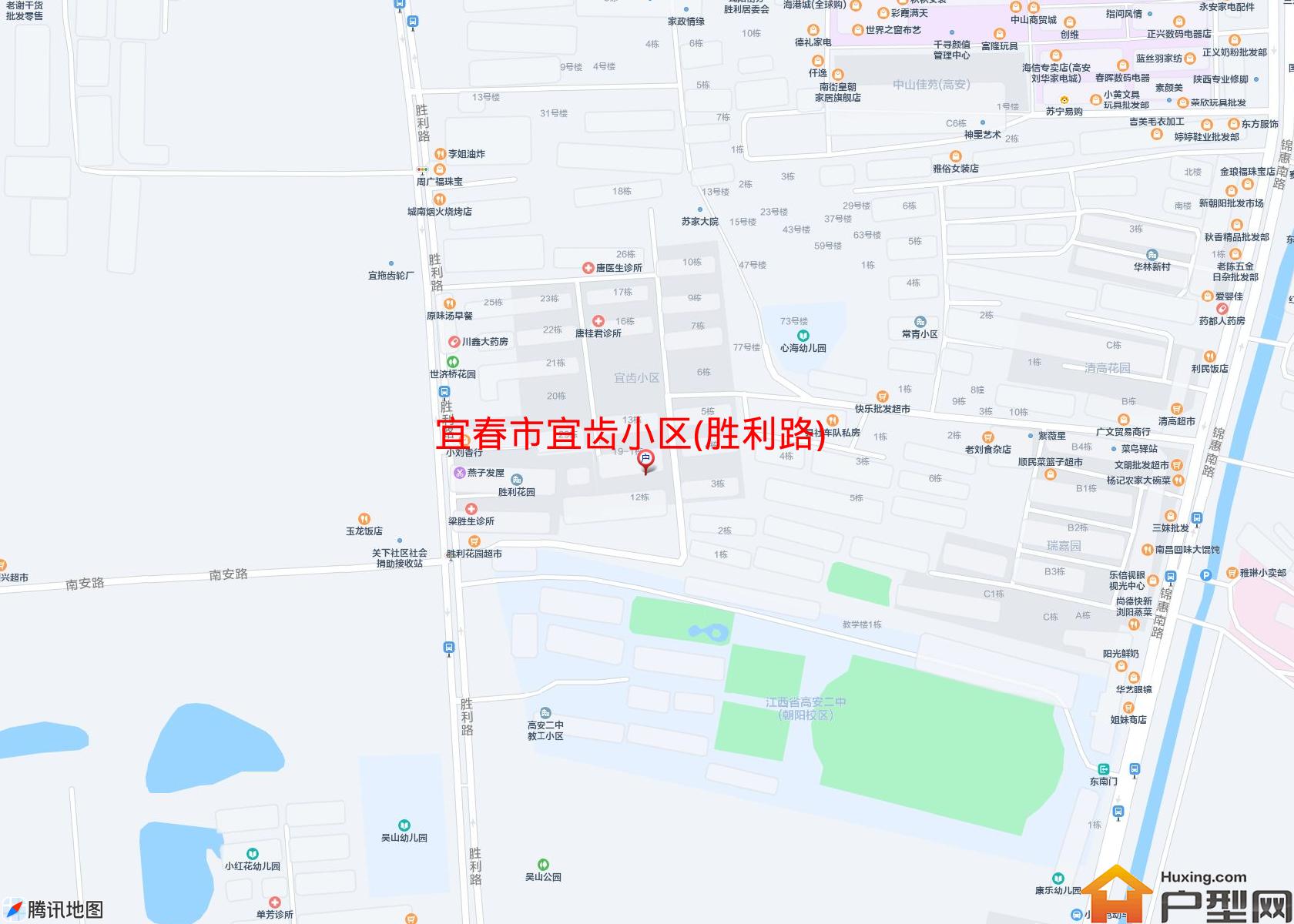 宜齿小区(胜利路)小区 - 户型网