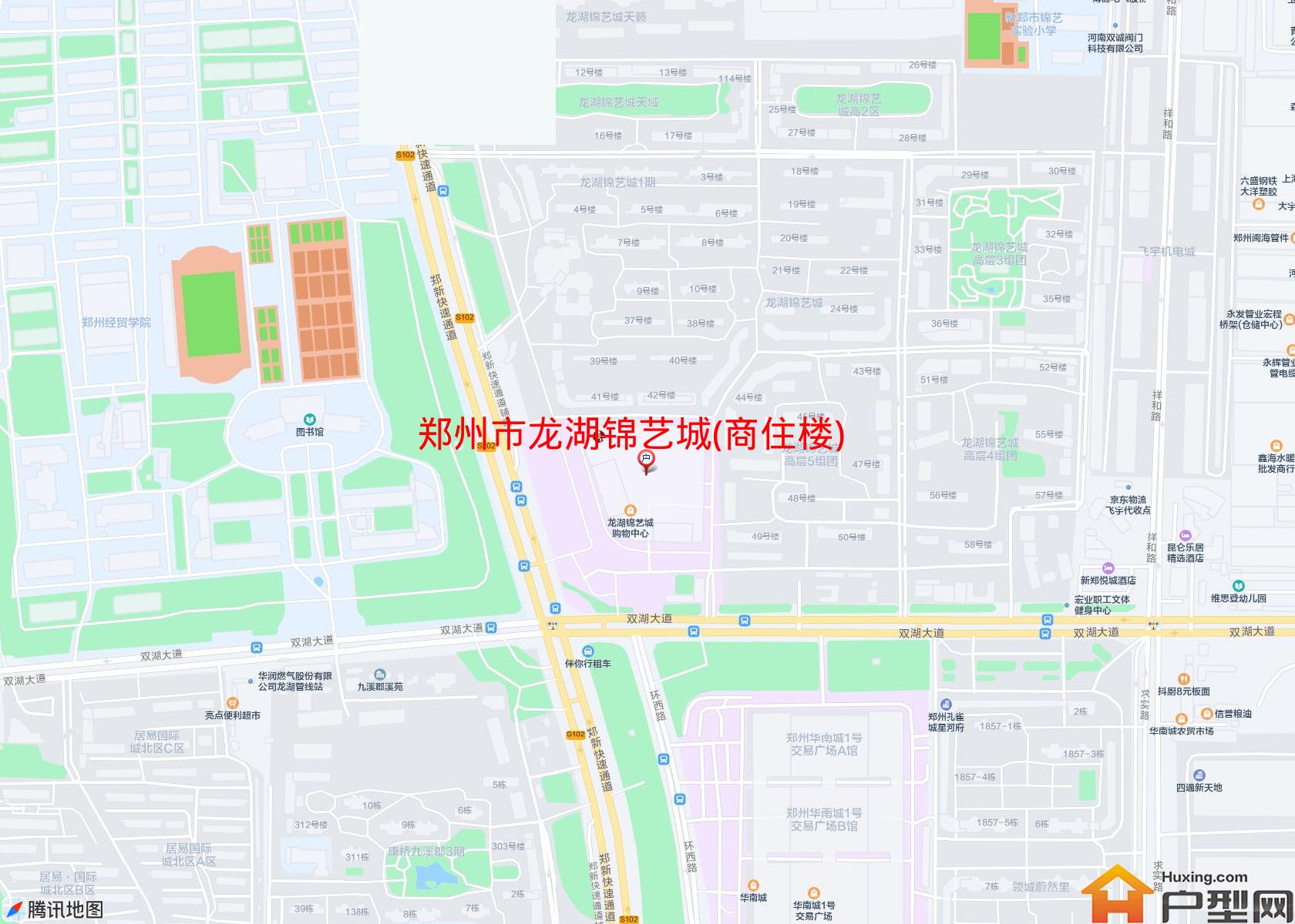 龙湖锦艺城(商住楼)小区 - 户型网