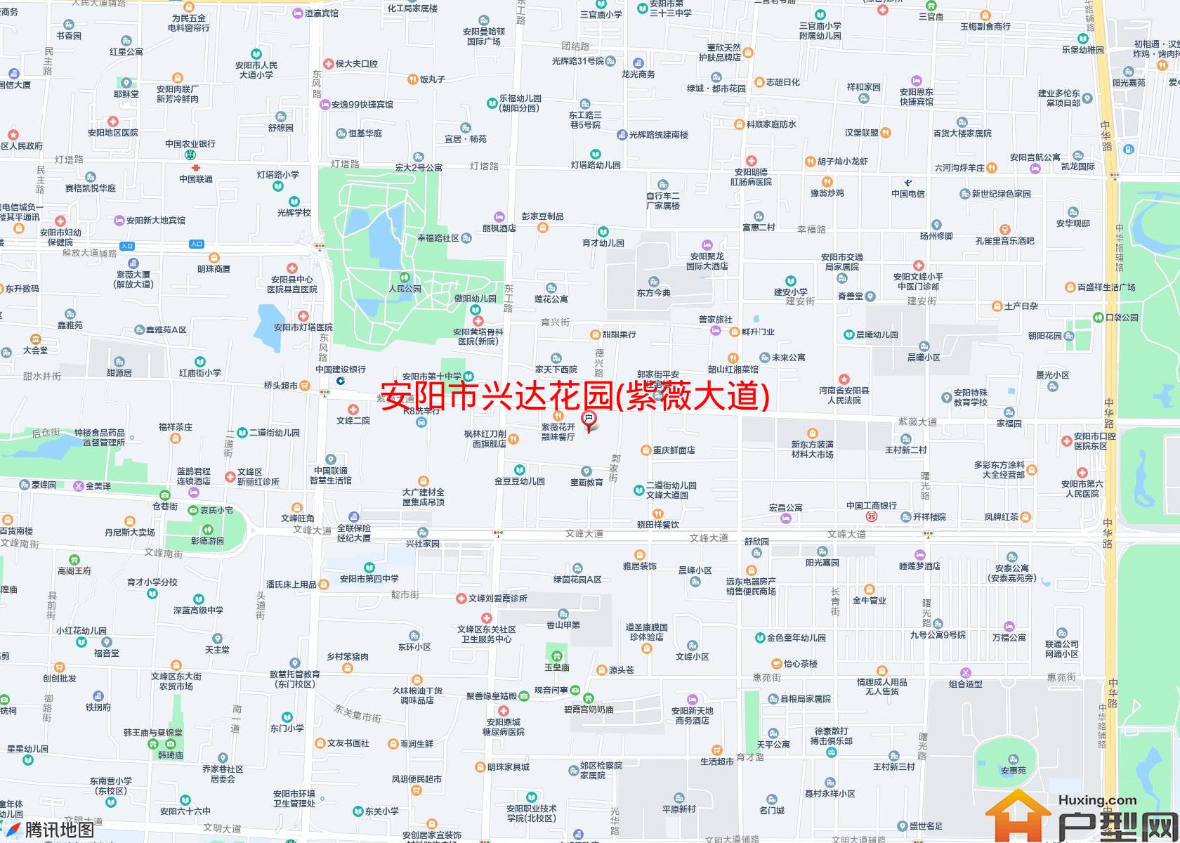 兴达花园(紫薇大道)小区 - 户型网