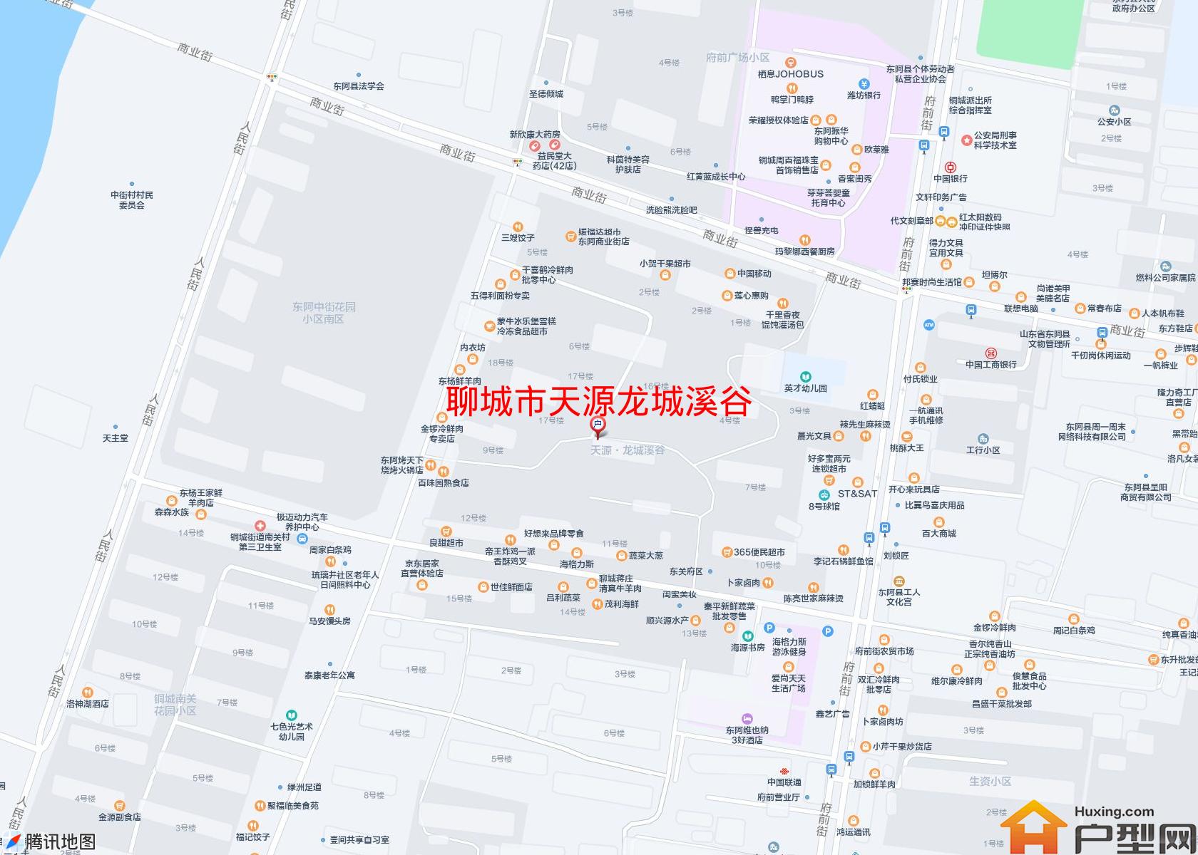 天源龙城溪谷小区 - 户型网