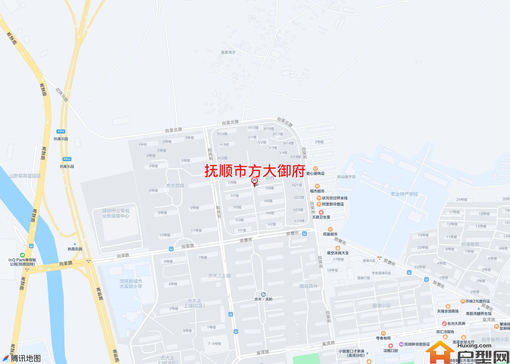 方大御府小区 - 户型网