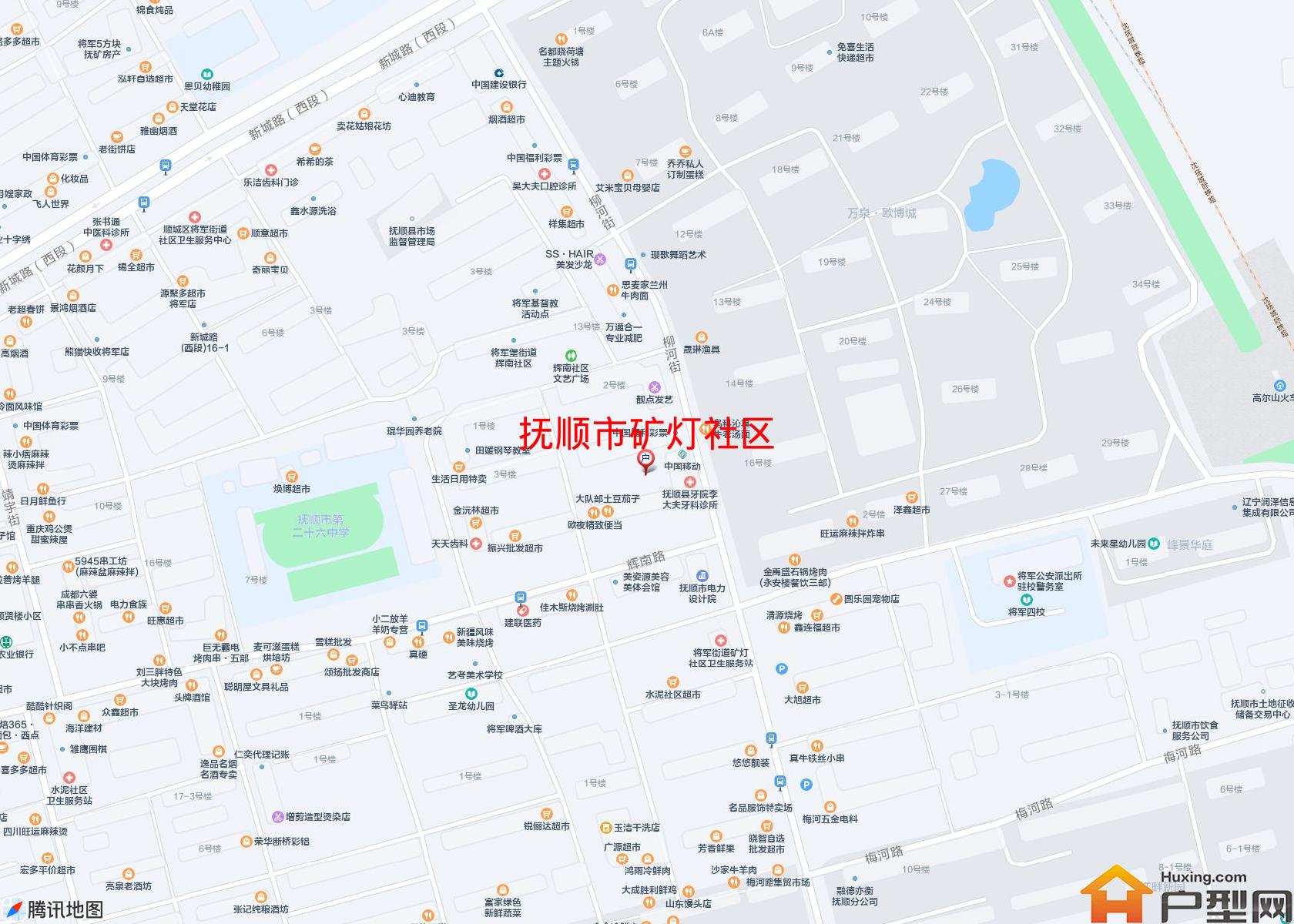 矿灯社区小区 - 户型网