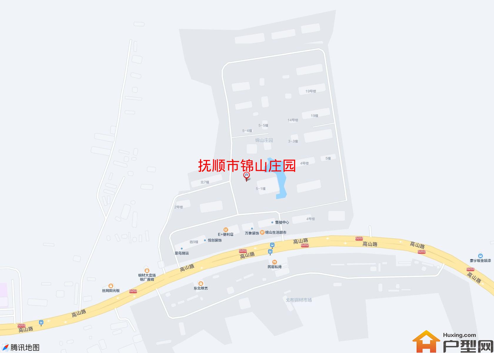 锦山庄园小区 - 户型网