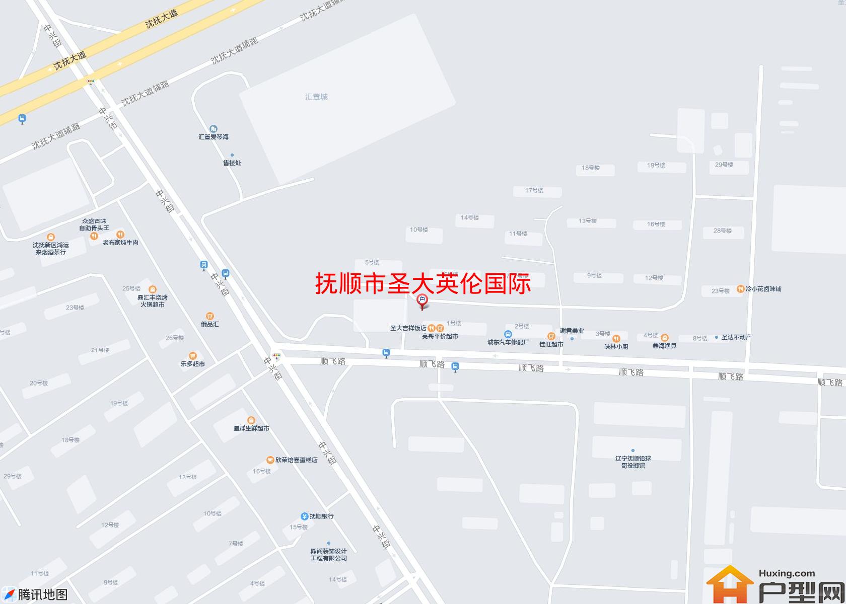 圣大英伦国际小区 - 户型网