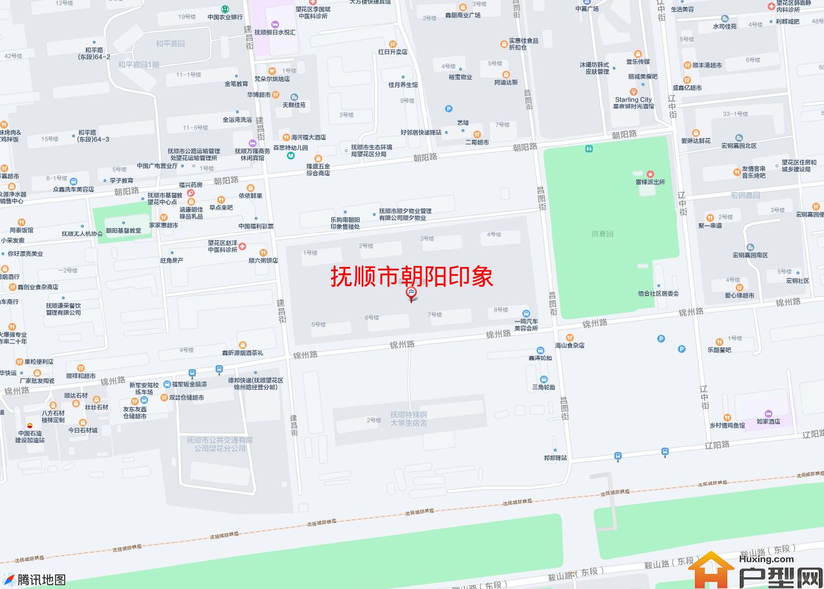 朝阳印象小区 - 户型网