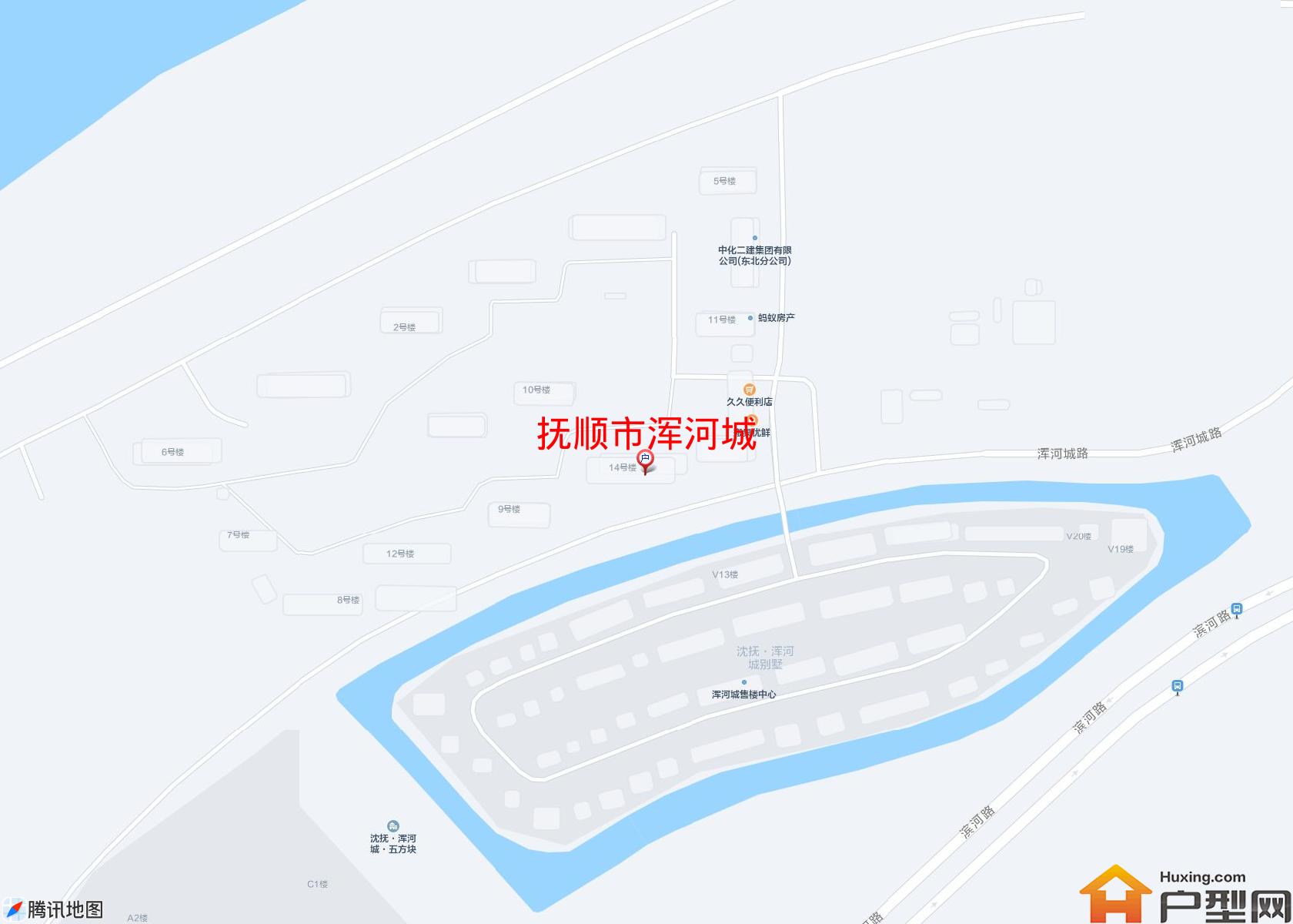 浑河城小区 - 户型网
